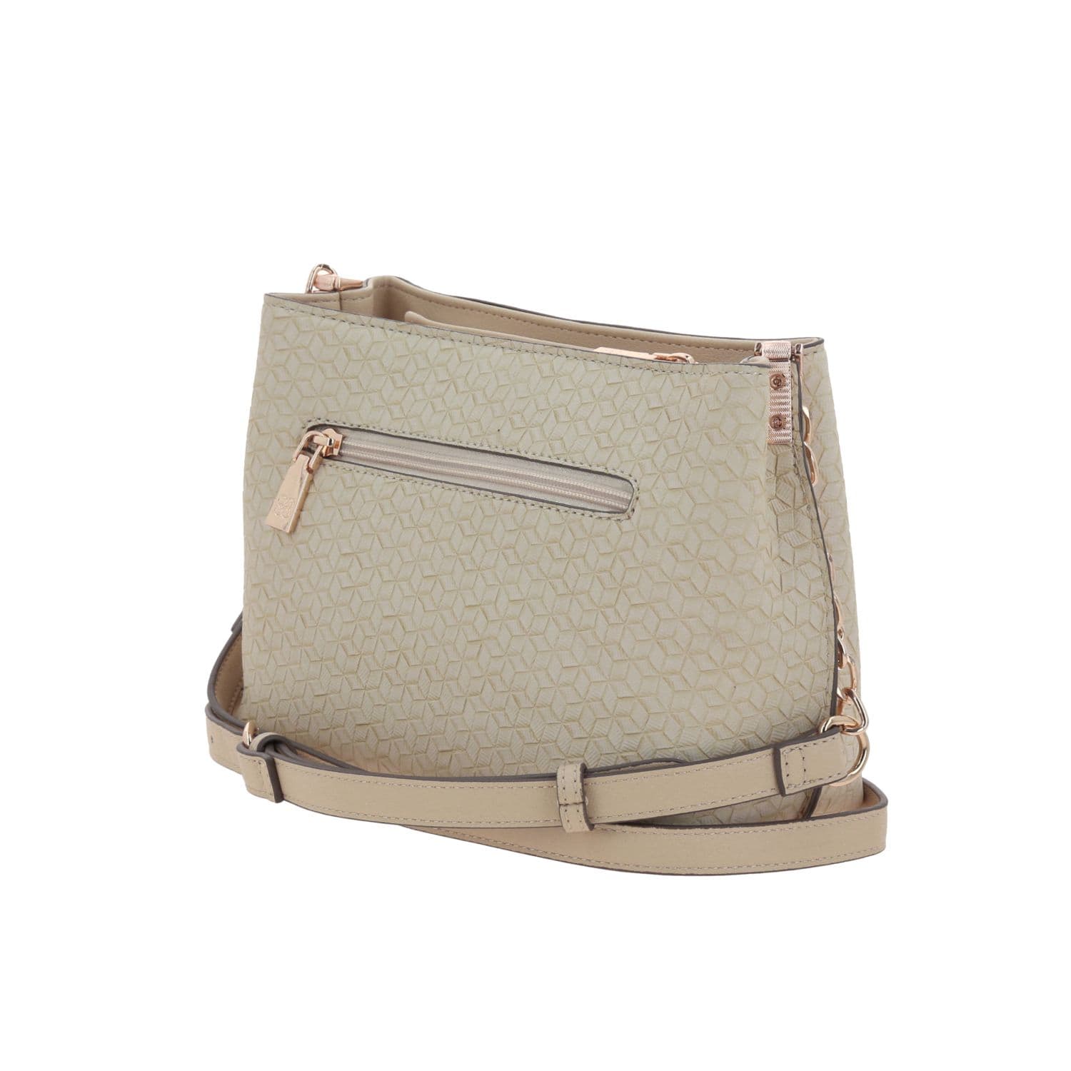 Bolsa de Lado Beige Madison by Chenson - Estilo y Funcionalidad para Dama 5
