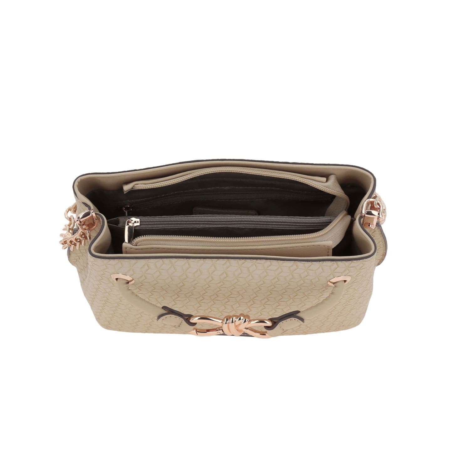 Bolsa de Lado Beige Madison by Chenson - Estilo y Funcionalidad para Dama - vista 2