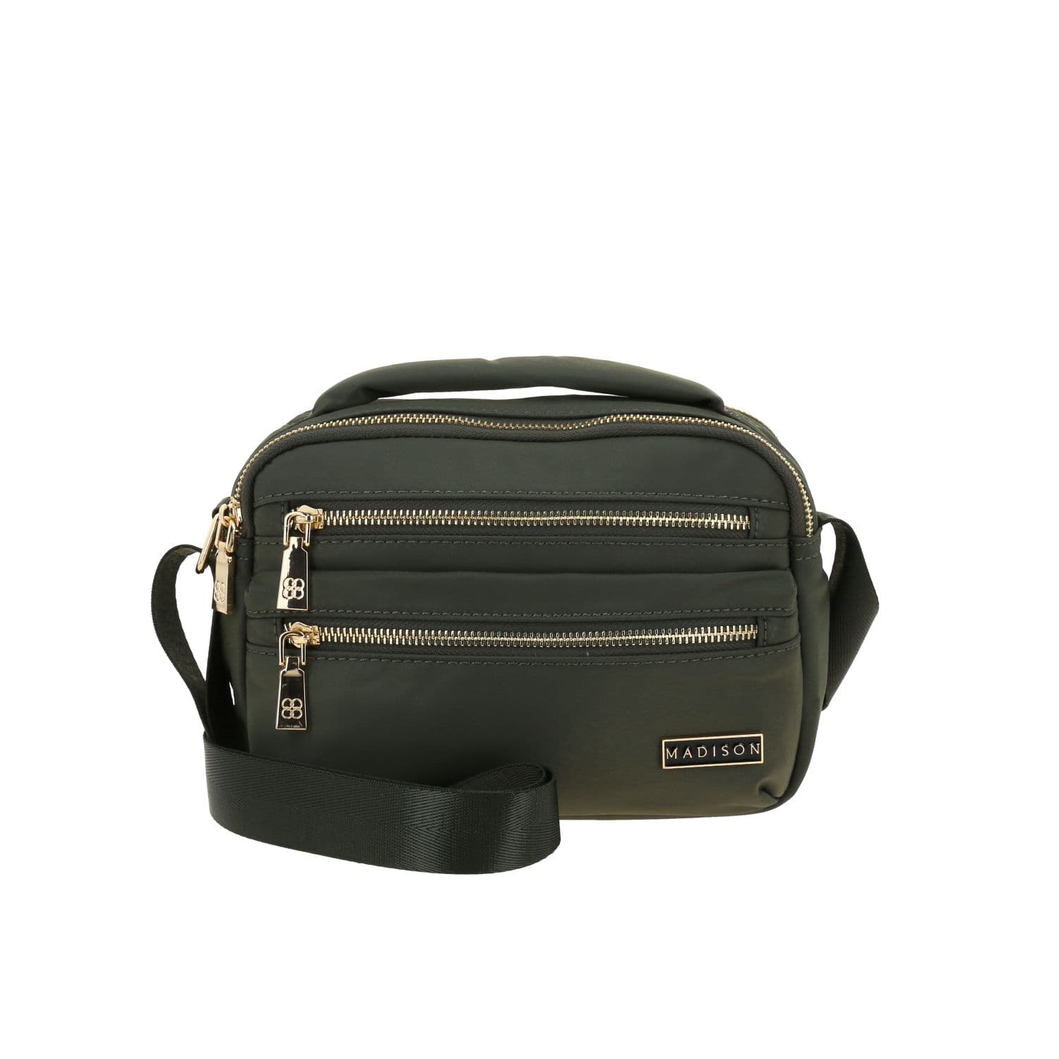 Bolsa de lado para dama Madison by Chenson Verde Seco con estilo moderno