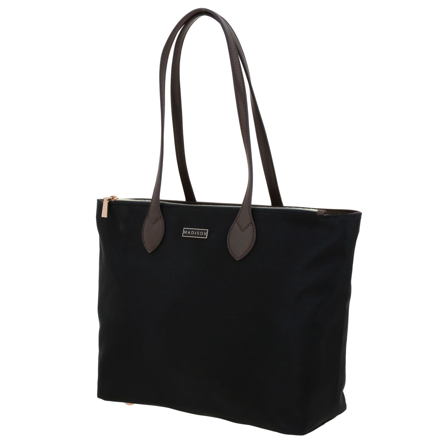 Bolsa grande para dama Madison by Chenson negra con funcionalidad única 2