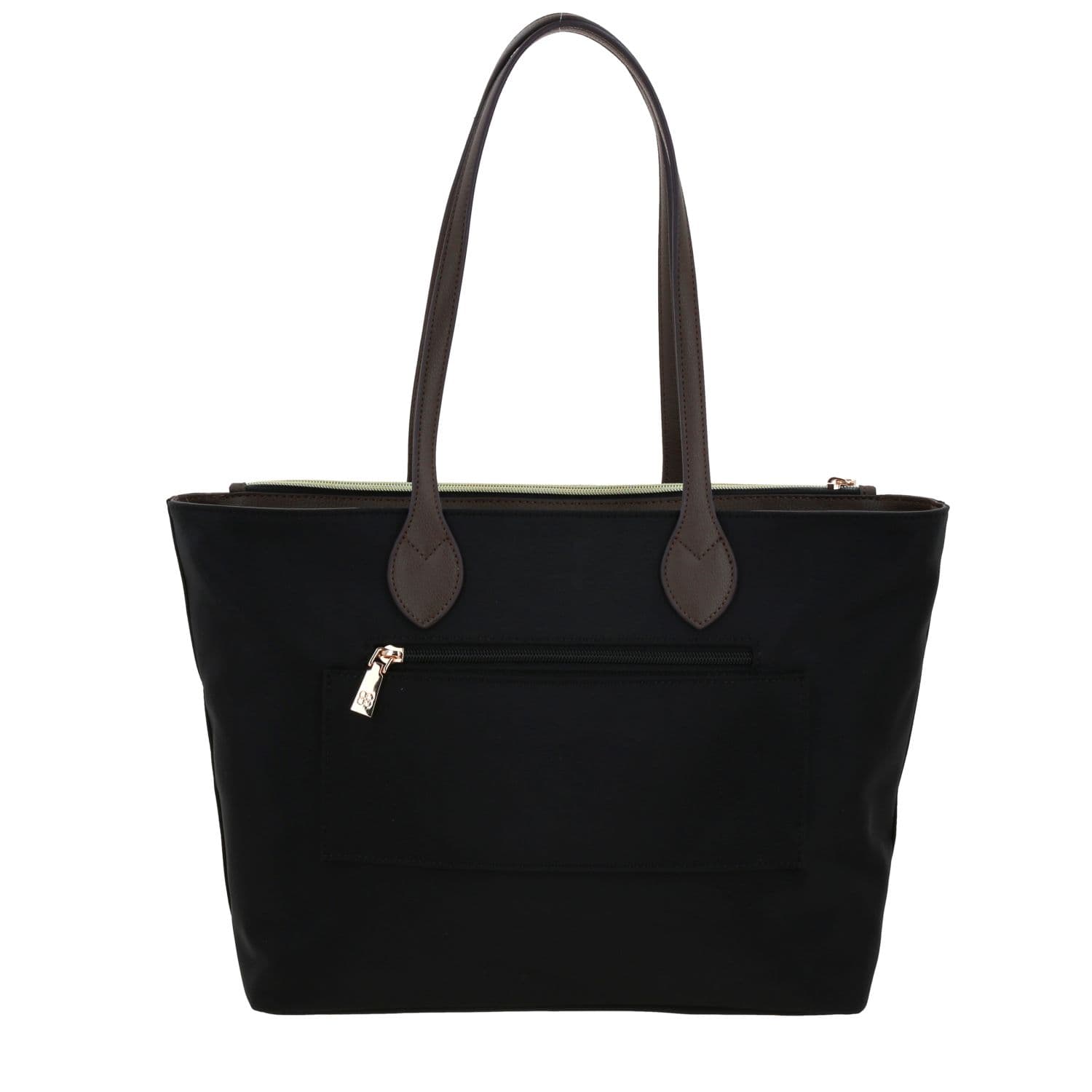 Bolsa grande para dama Madison by Chenson negra con funcionalidad única 4