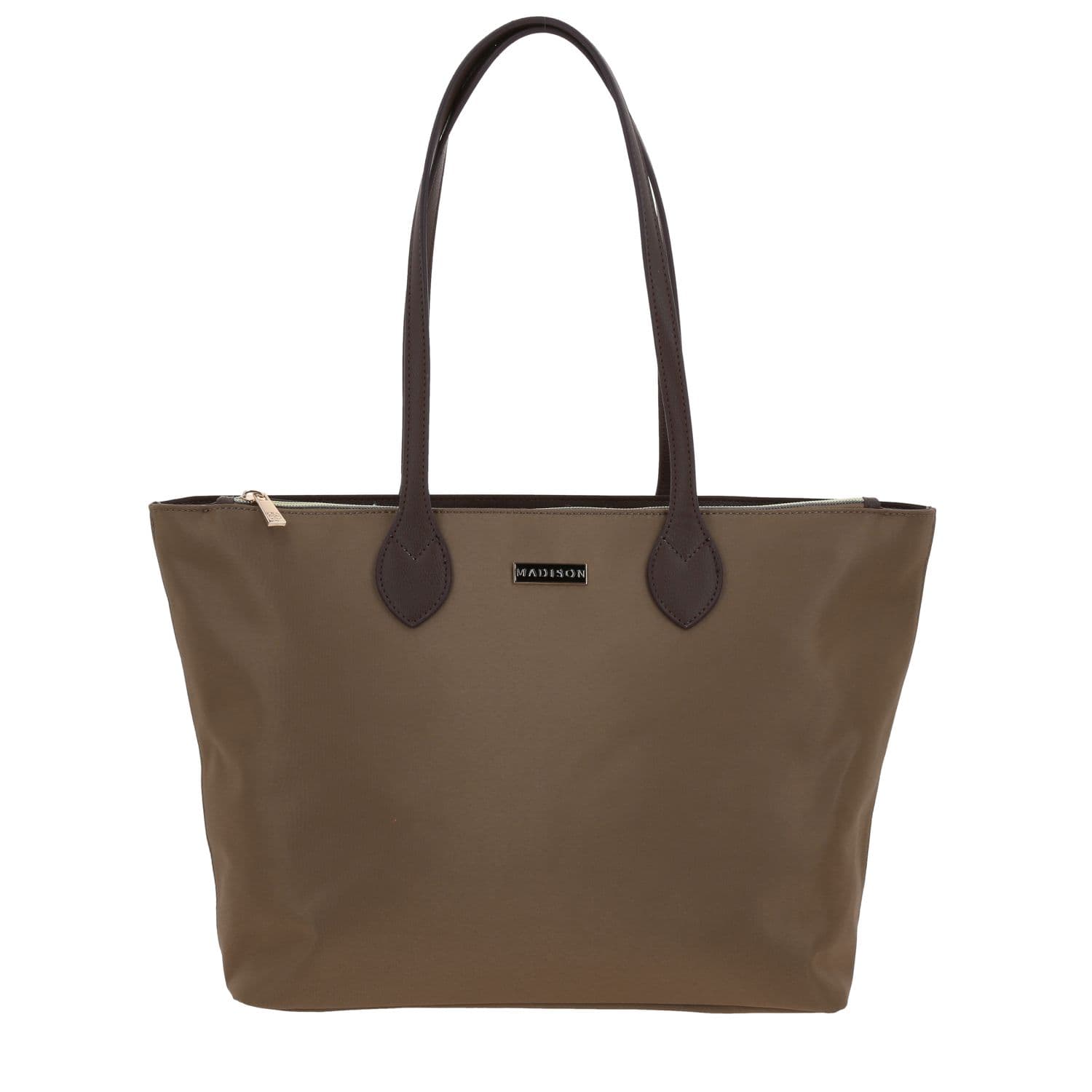 Bolsa grande para dama Madison by Chenson color café con estilo funcional