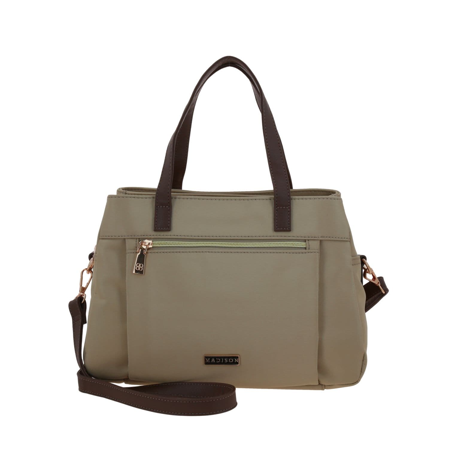 Bolsa de Mano para Dama Madison by Chenson Camel con Estilo Moderno