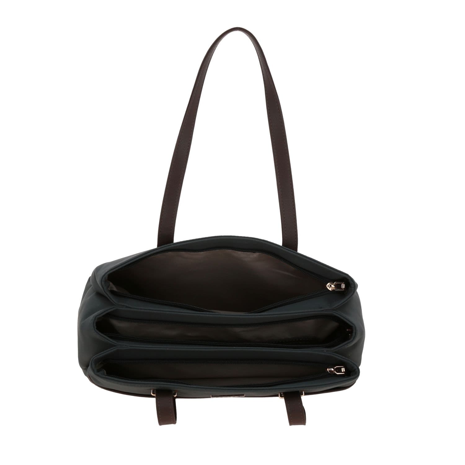 Bolsa grande para dama Madison by Chenson Gris con múltiples compartimentos - vista 2