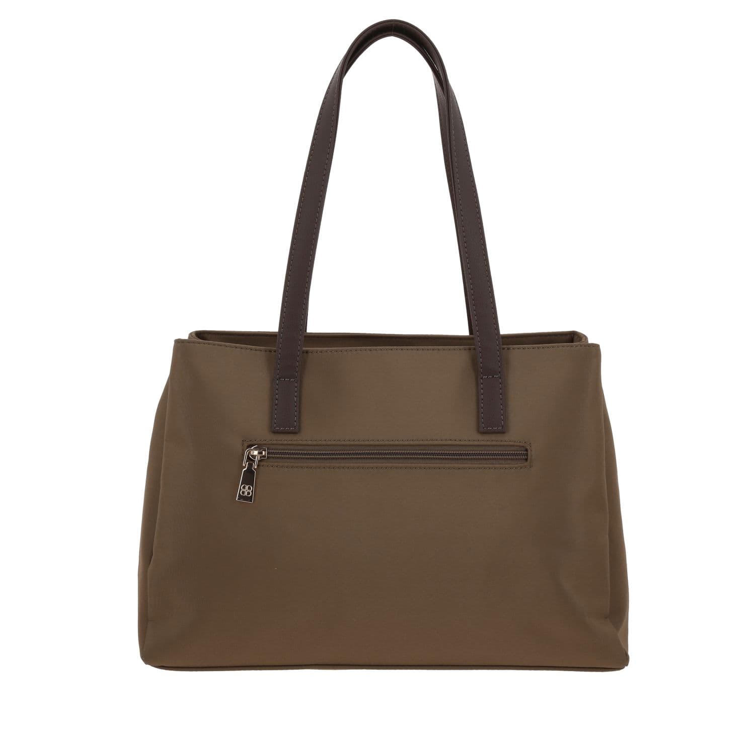 Bolsa grande para dama Madison by Chenson color café con funcionalidad única 4