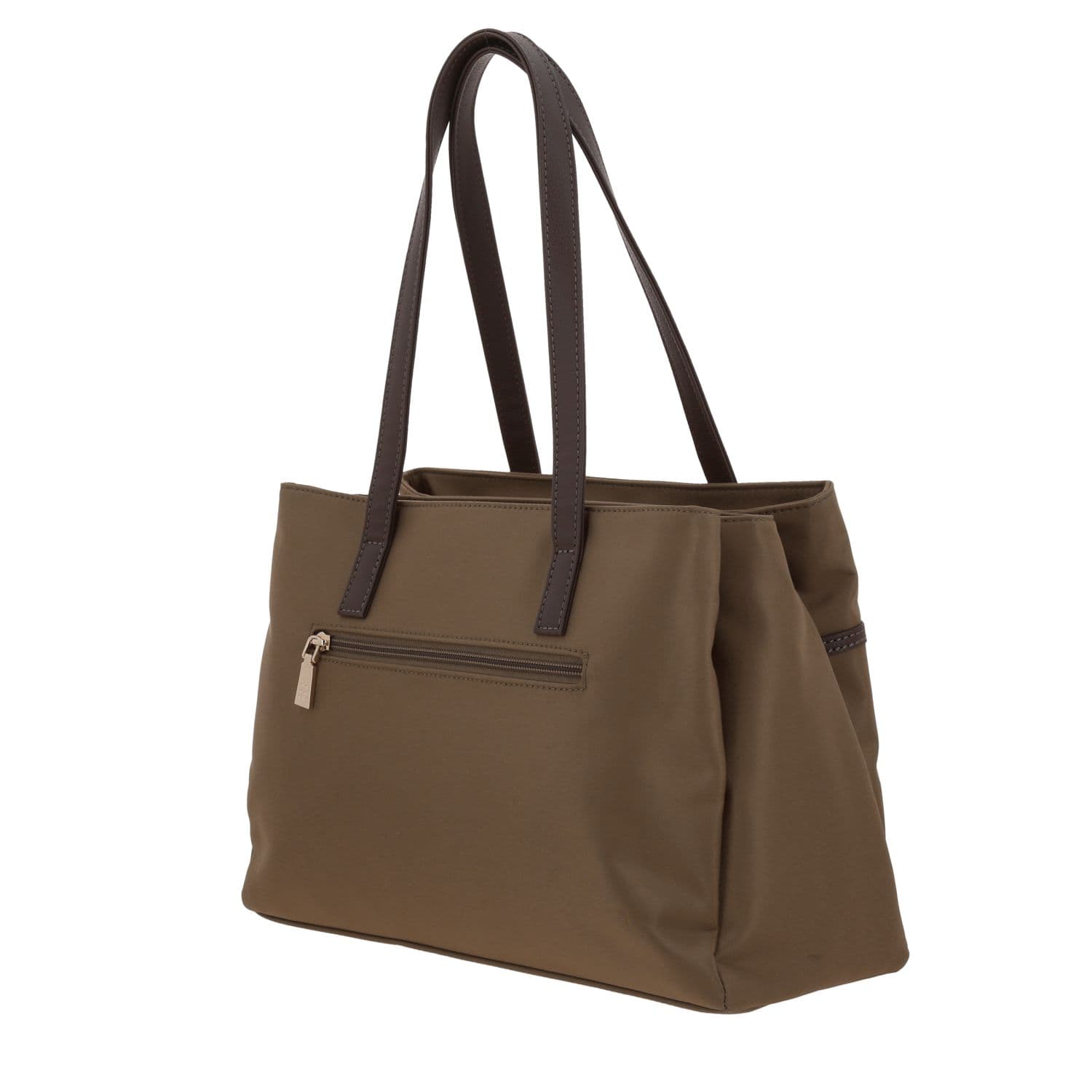 Bolsa grande para dama Madison by Chenson color café con funcionalidad única 5