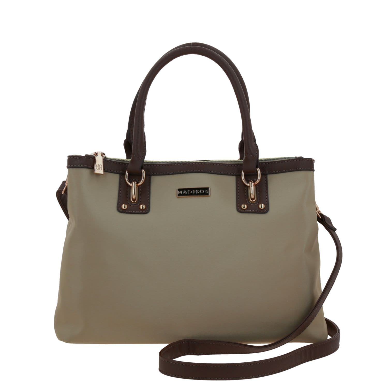 Bolsa de Mano para Dama Madison by Chenson Camel Estilo Casual
