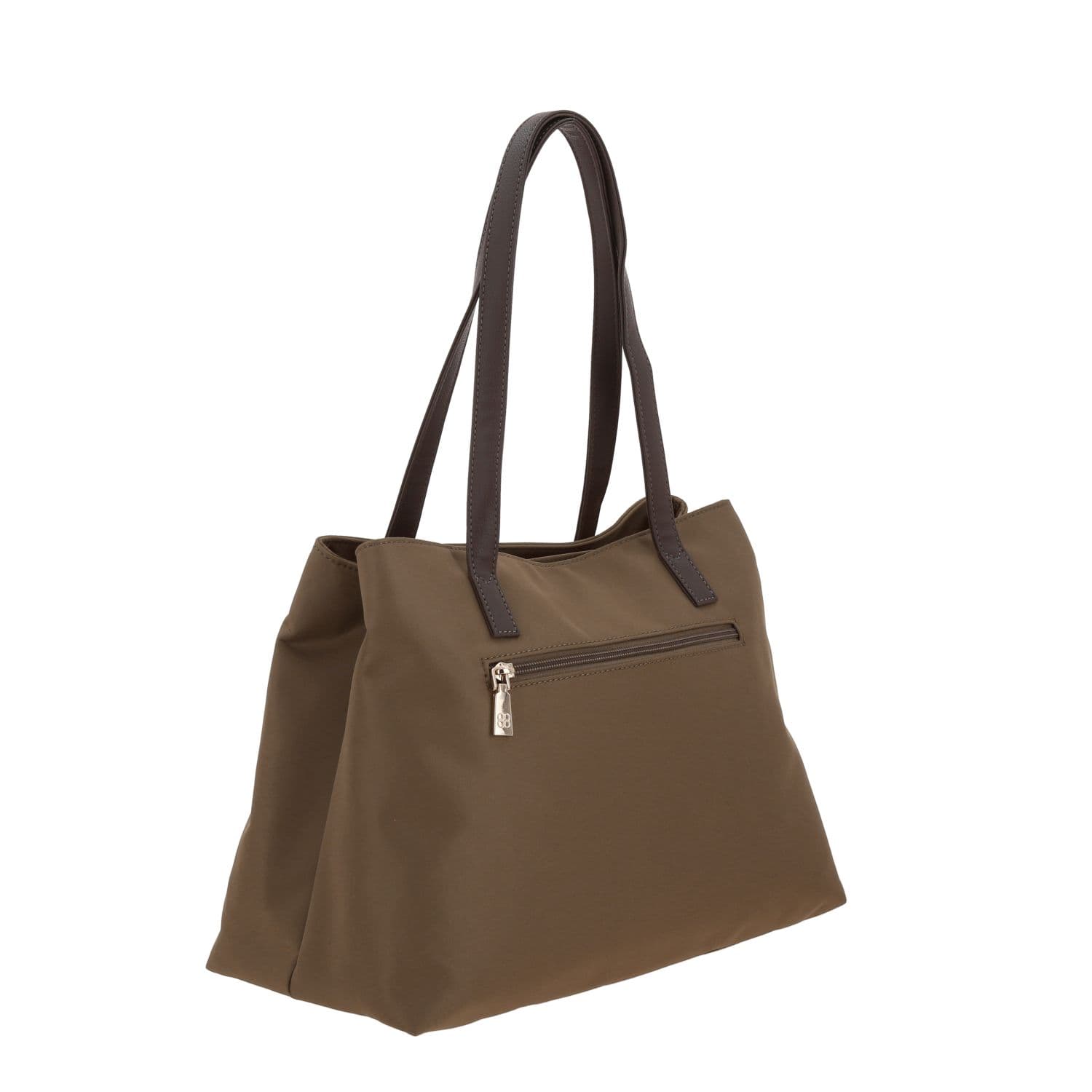 Bolsa grande para dama Madison by Chenson café con compartimentos prácticos 3