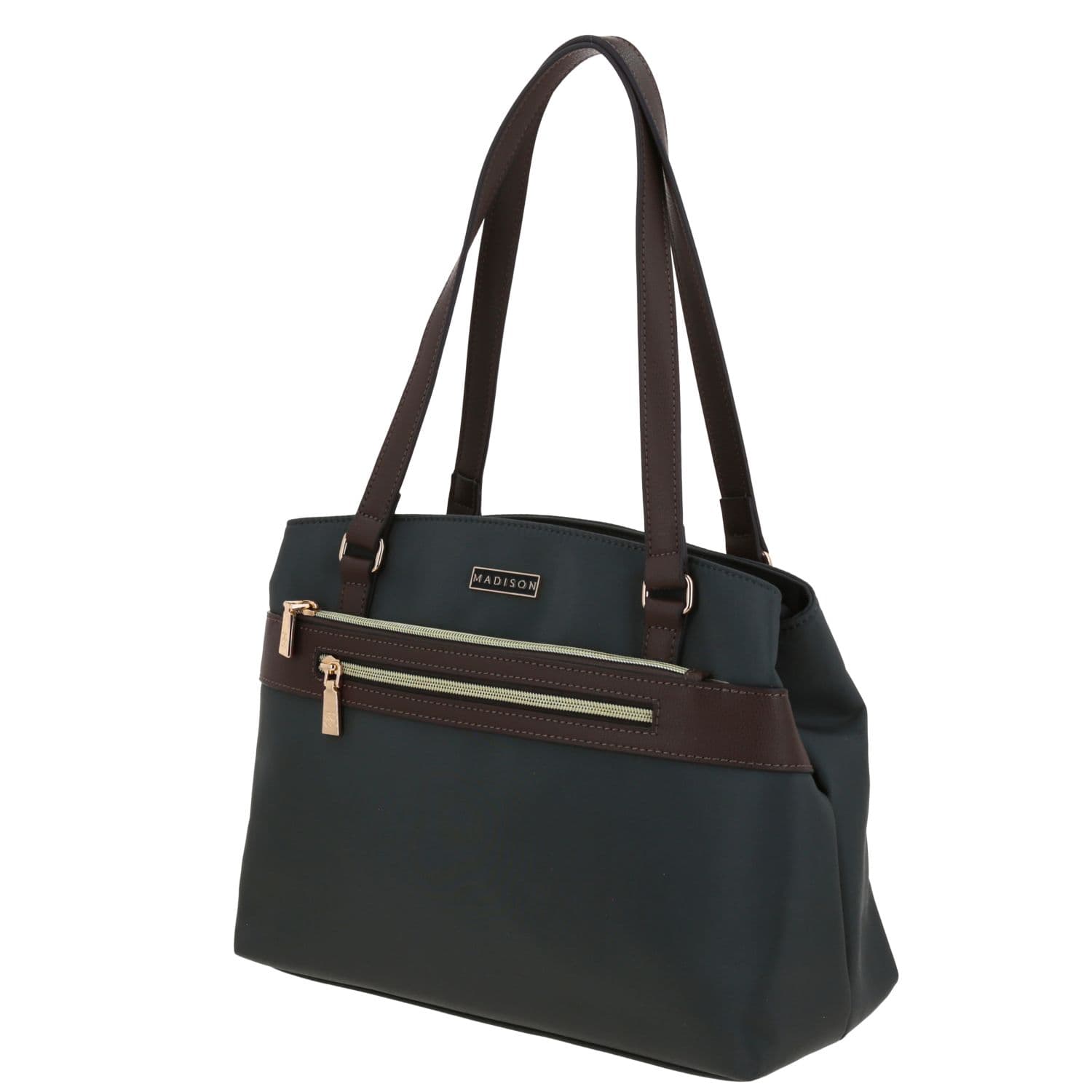 Bolsa grande para dama Madison by Chenson gris con estilo funcional 2