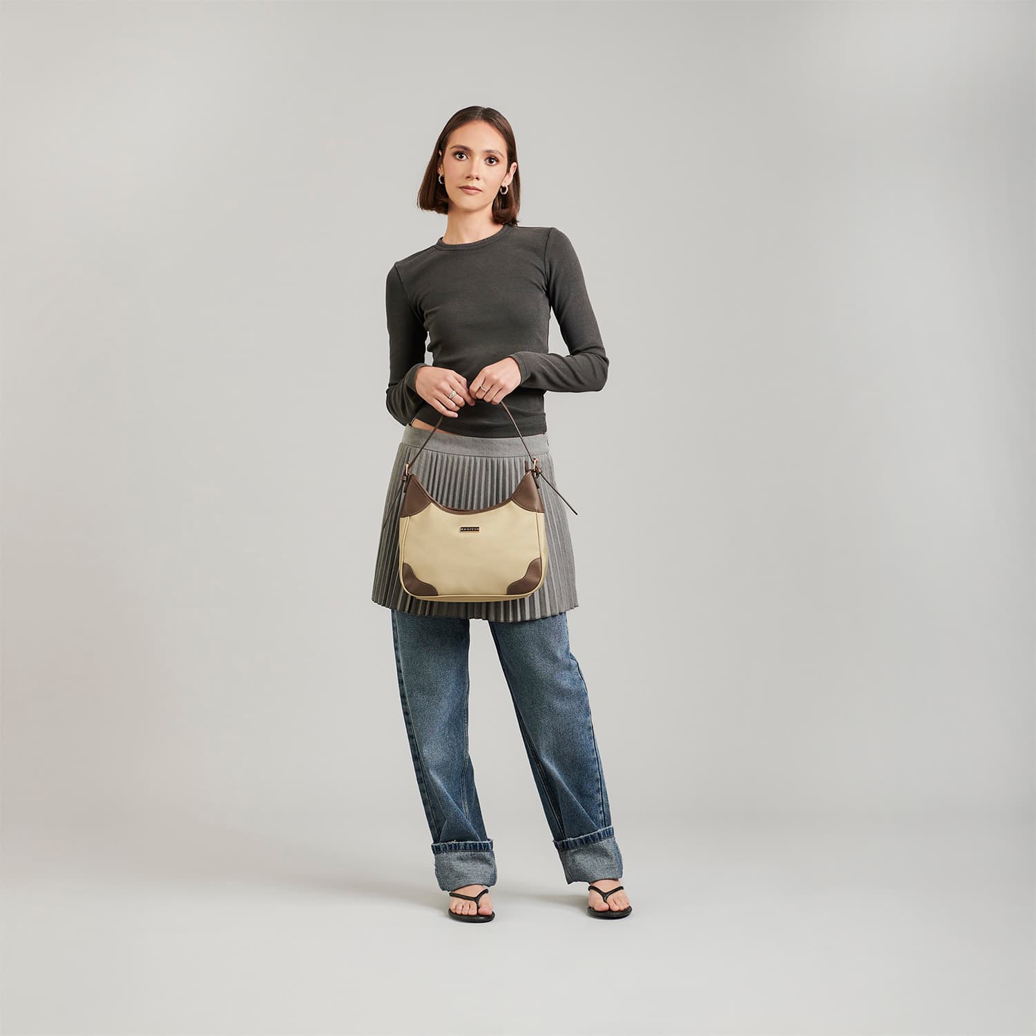 Bolsa de Mano para Dama Madison by Chenson Camel Estilo y Funcionalidad - vista 2