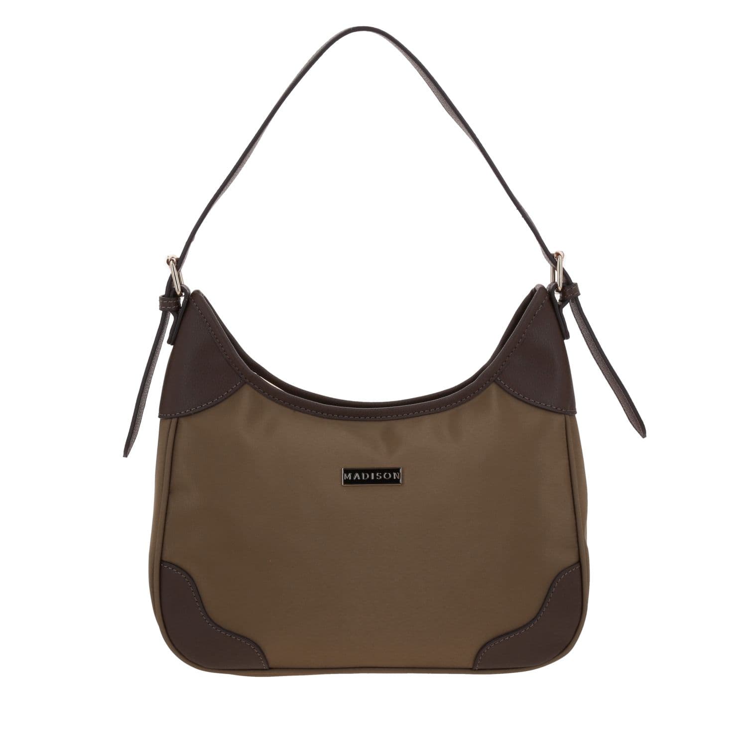 Bolsa de Mano para Dama Madison by Chenson Café con Estilo Funcional