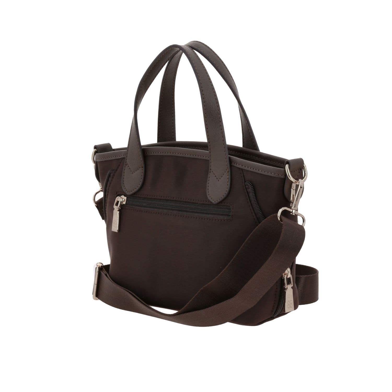 Bolsa de Mano para Dama Madison by Chenson Café Satinado - Estilo y Funcionalidad 5