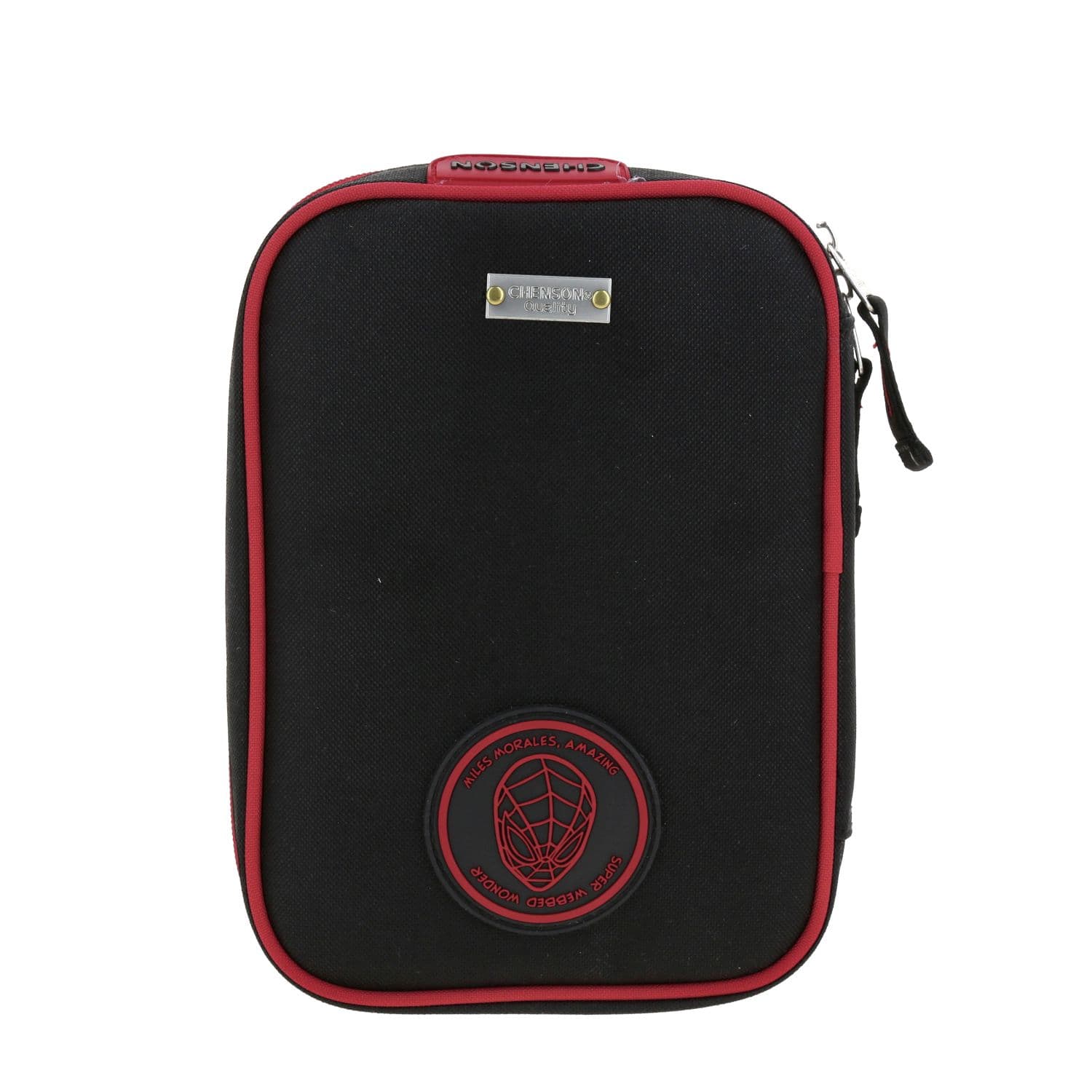 Lapicera escolar para niño Miles Morales by Chenson color negro 4