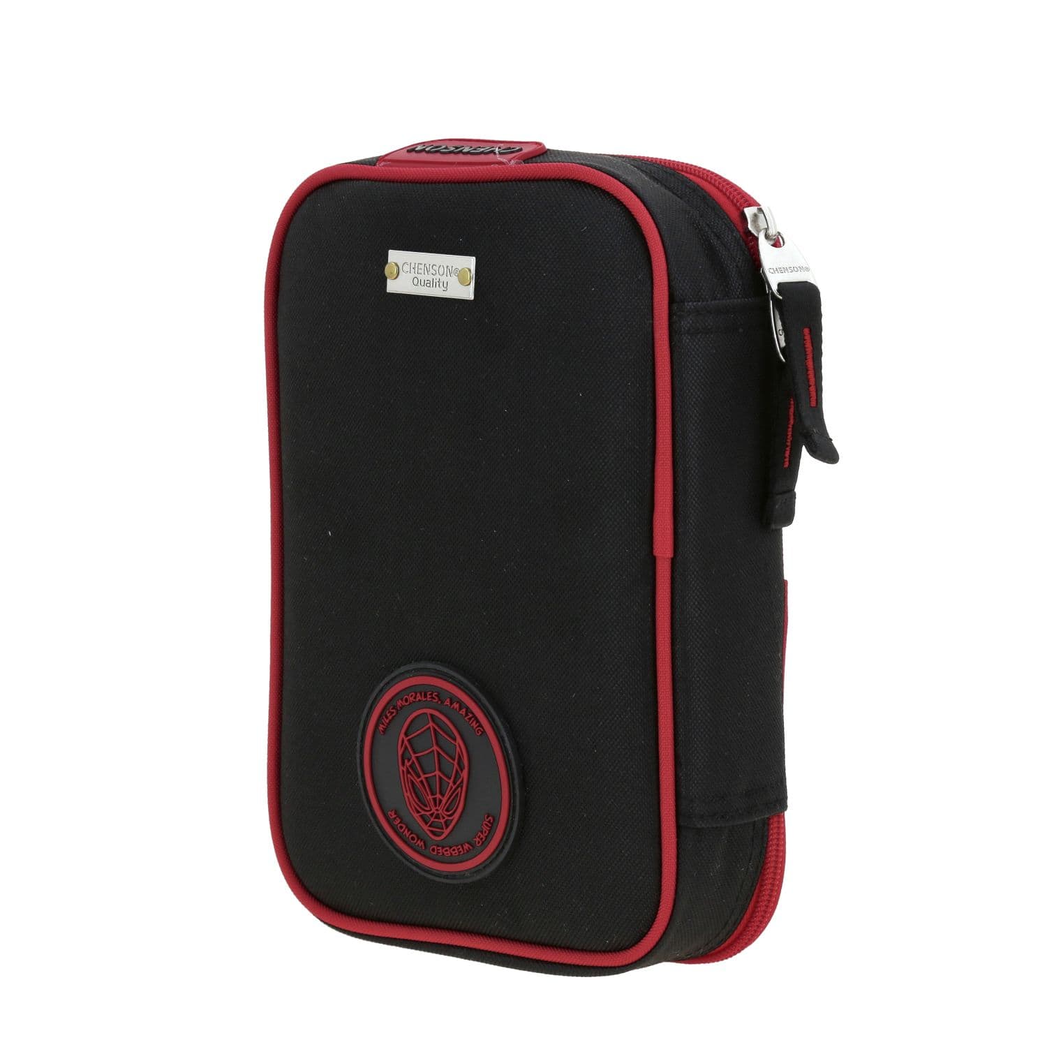 Lapicera escolar para niño Miles Morales by Chenson color negro 5