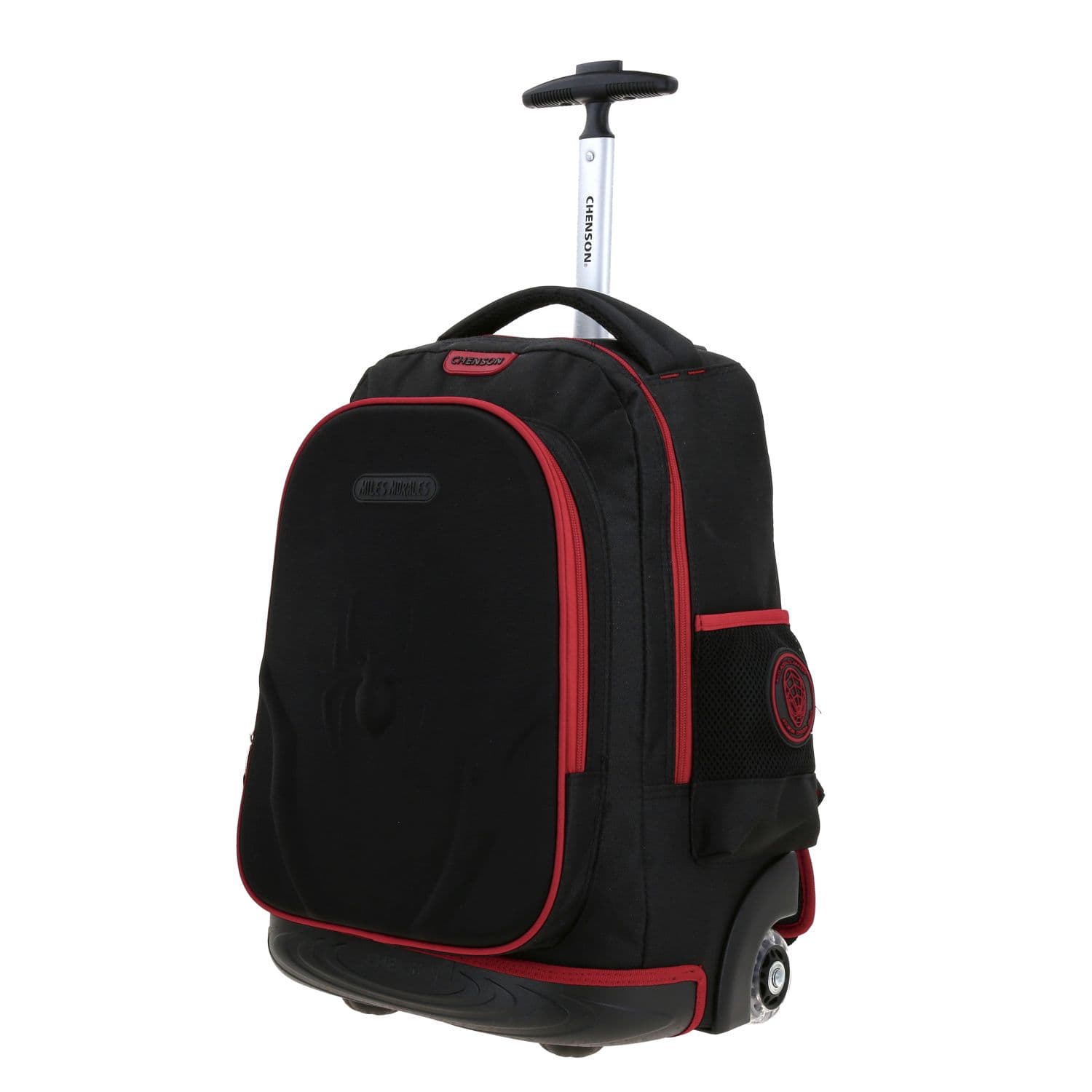 Mochila con Ruedas Miles Morales Negro para Niño - Diversión y Seguridad 2