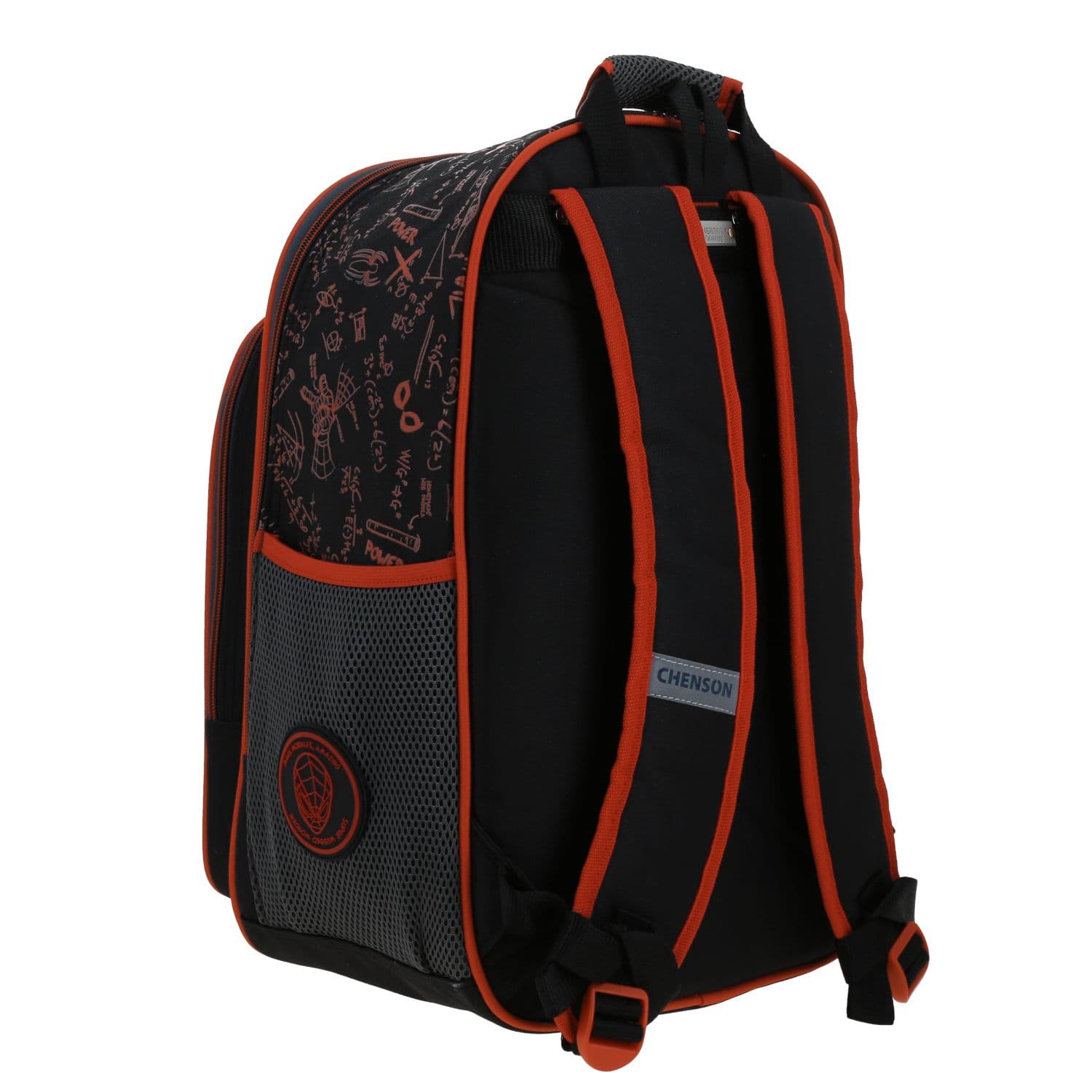 Mochila escolar para niño Miles Morales by Chenson color negro duradera 3