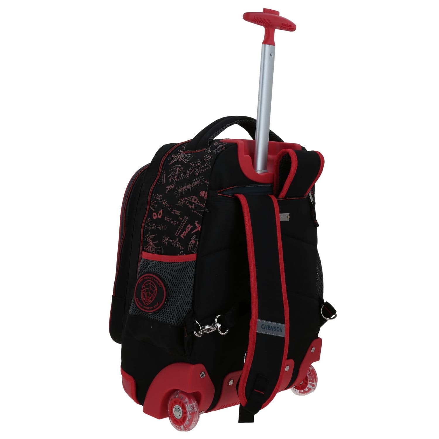 Mochila con Ruedas Miles Morales Negro para Niño - Diversión y Durabilidad 3