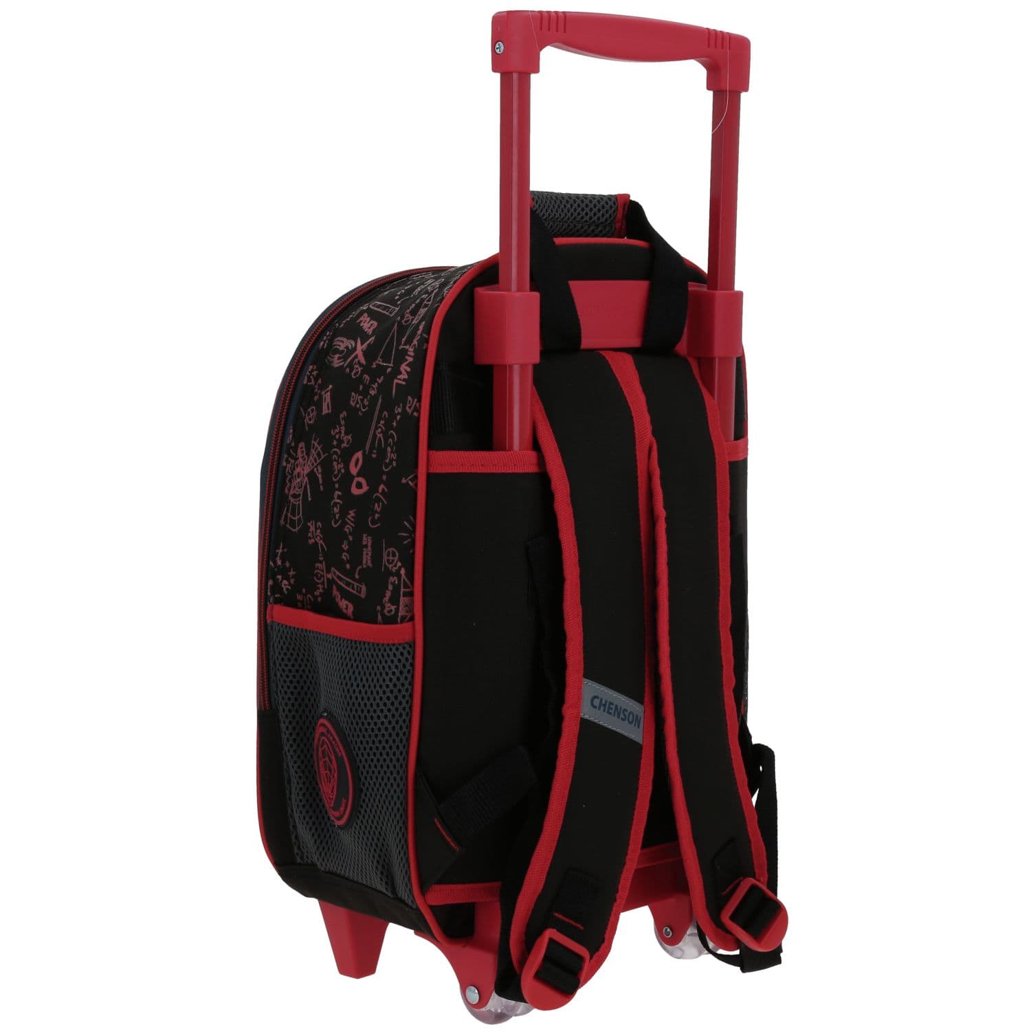 Mochila con Ruedas Miles Morales Negra para Niño - Diversión y Durabilidad 3