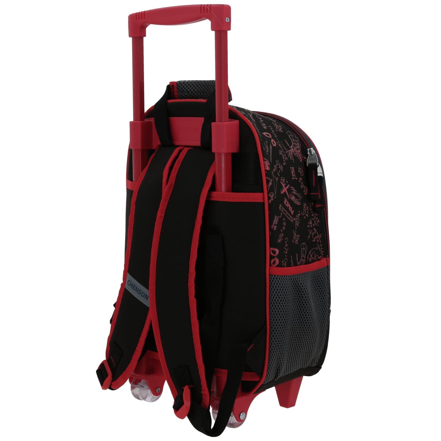 Mochila con Ruedas Miles Morales Negra para Niño - Diversión y Durabilidad 5