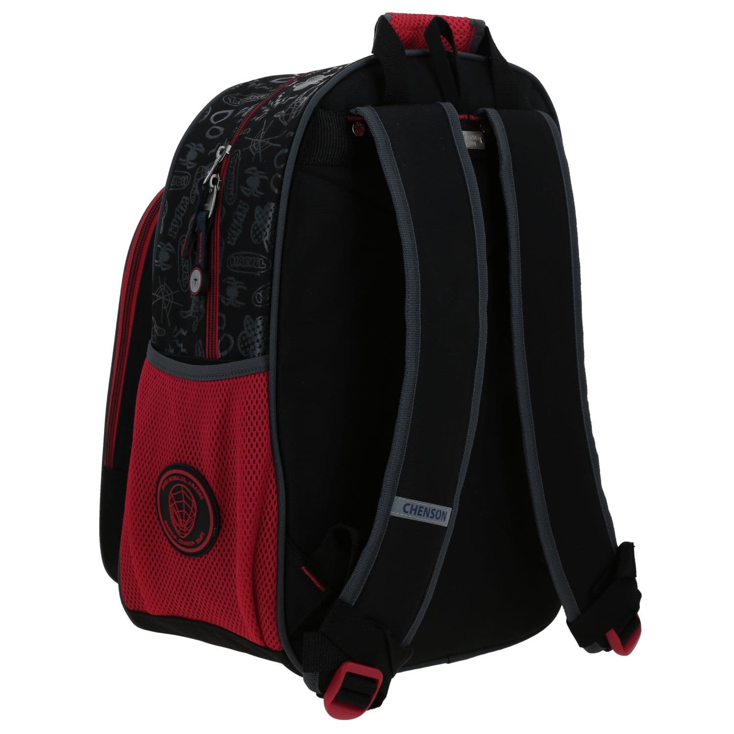 Mochila escolar para niño Miles Morales by Chenson color negro duradera 3