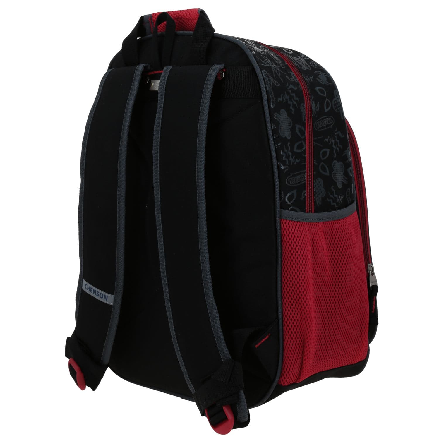 Mochila escolar para niño Miles Morales by Chenson color negro duradera 5