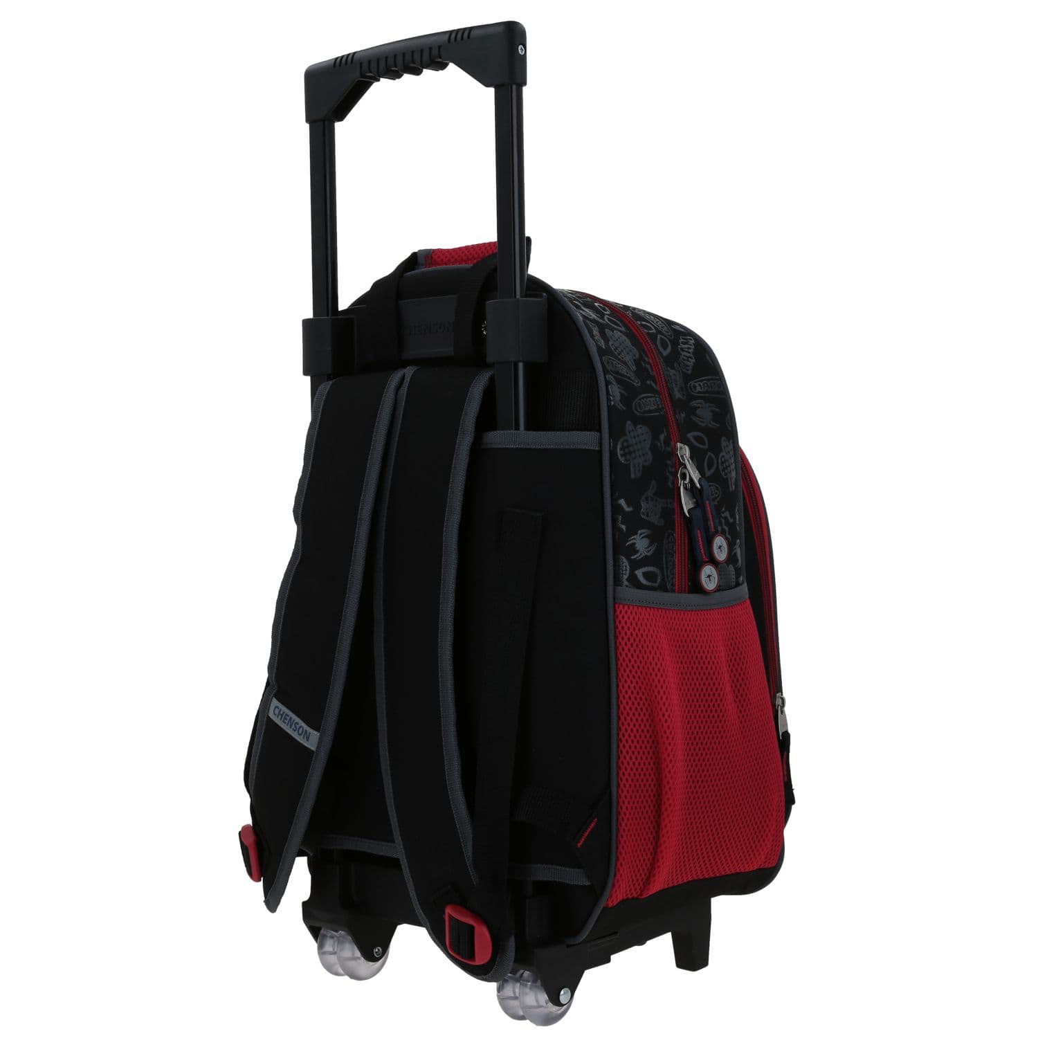 Mochila con Ruedas Miles Morales Negro para Niño - Diversión y Durabilidad 5