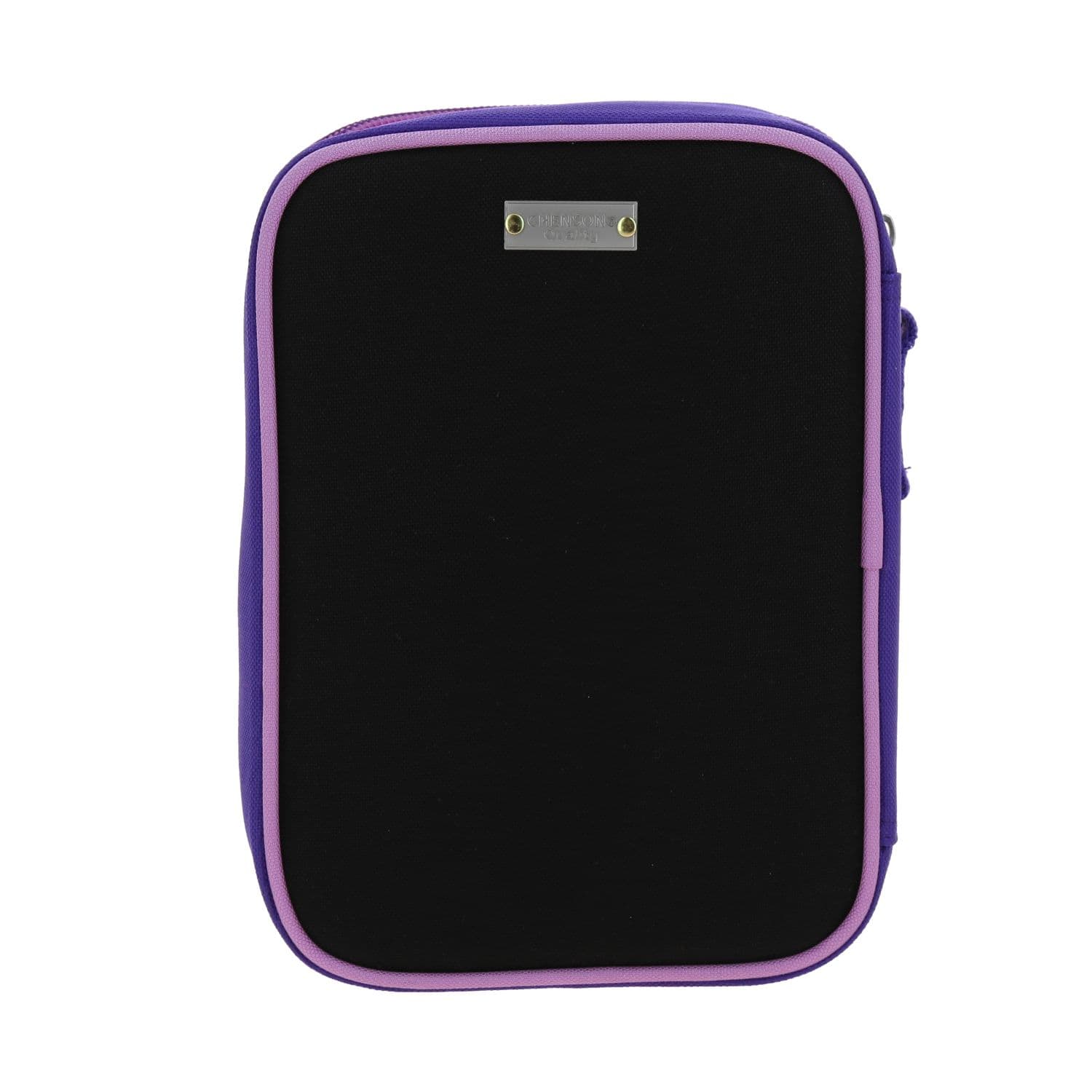 Lapicera escolar para niña Miles Morales by Chenson negro con amplio compartimento 4