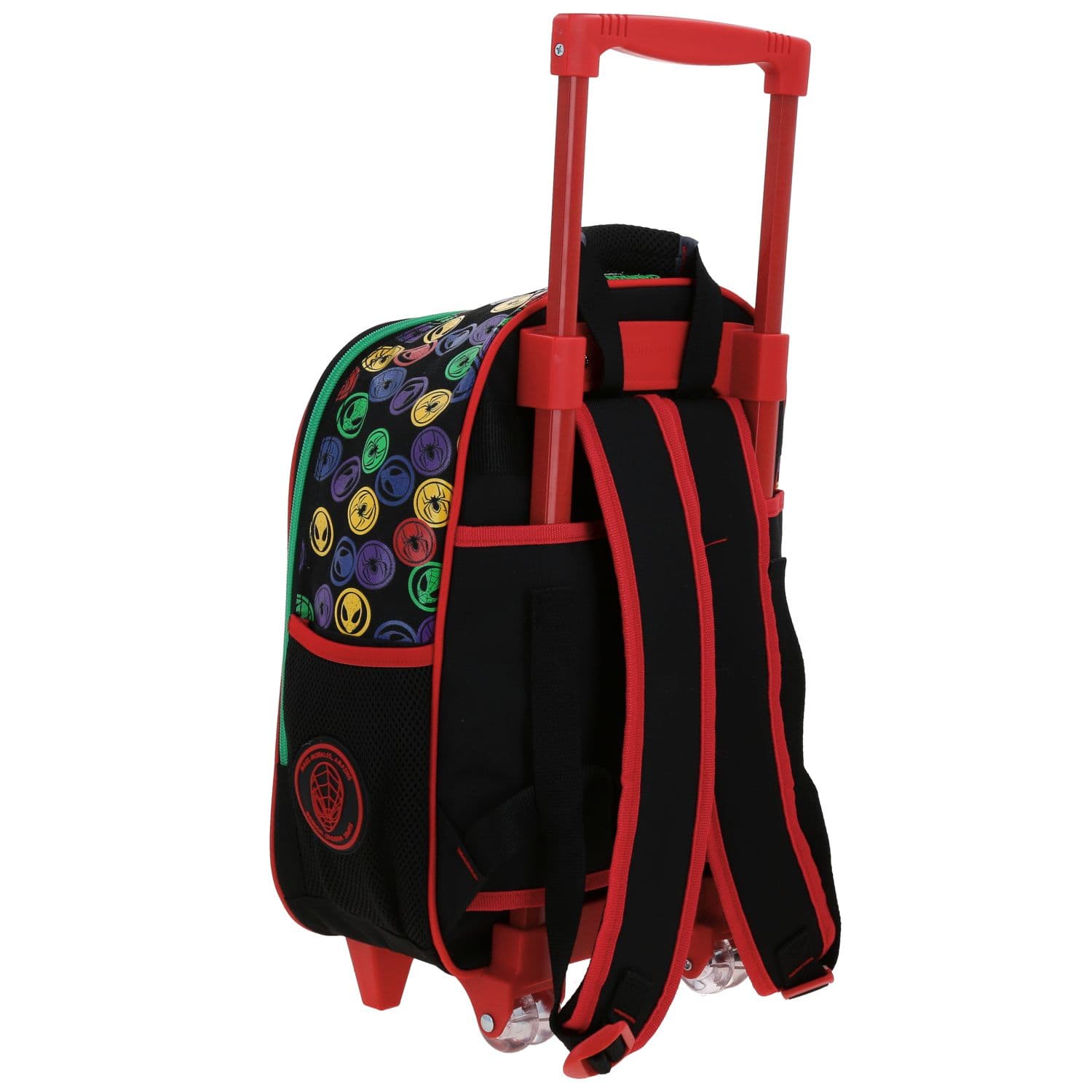 Mochila con Ruedas Miles Morales by Chenson Negro para Niño - Divertida y Duradera 3