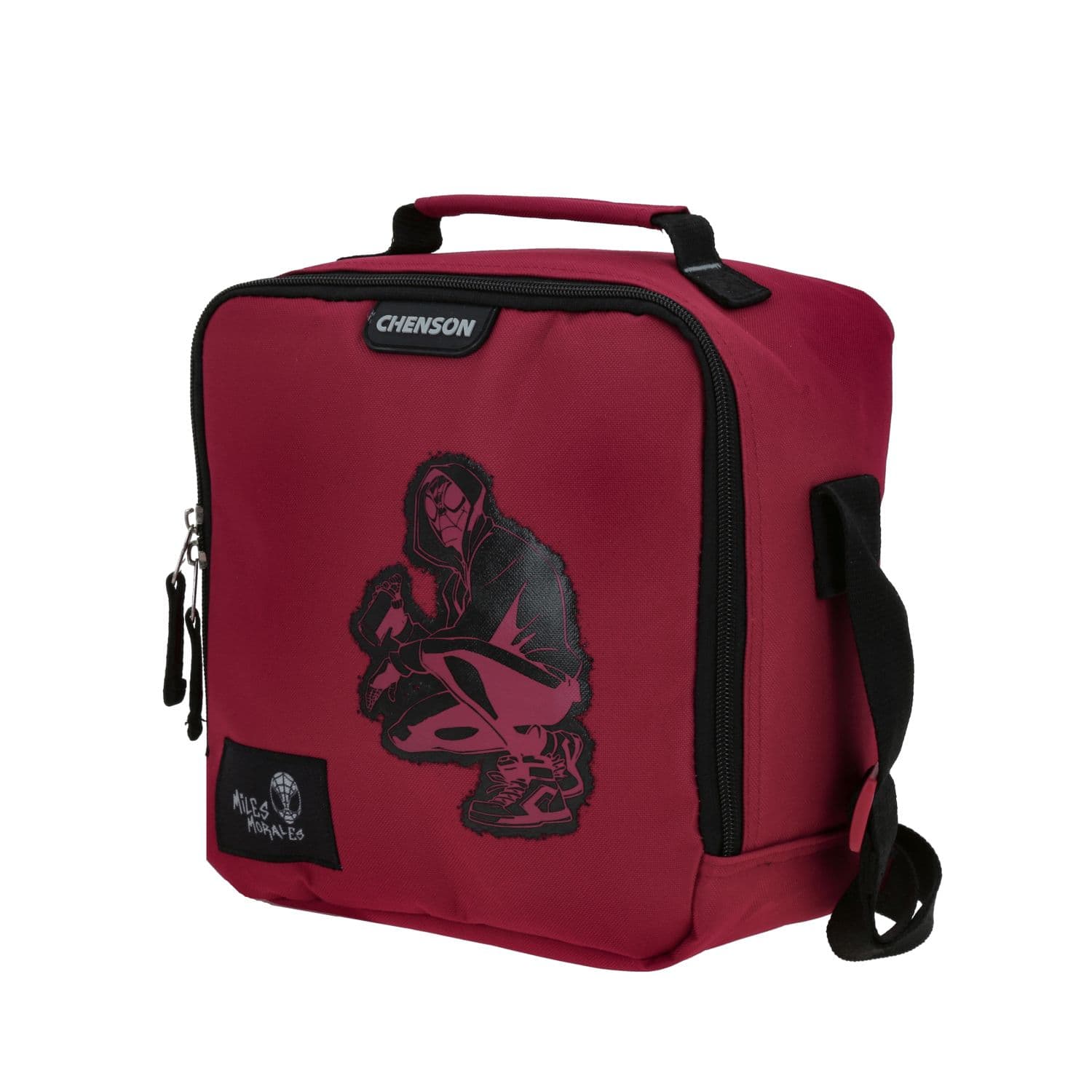 Lonchera escolar térmica Miles Morales Magenta para niño - Divertida y duradera 2