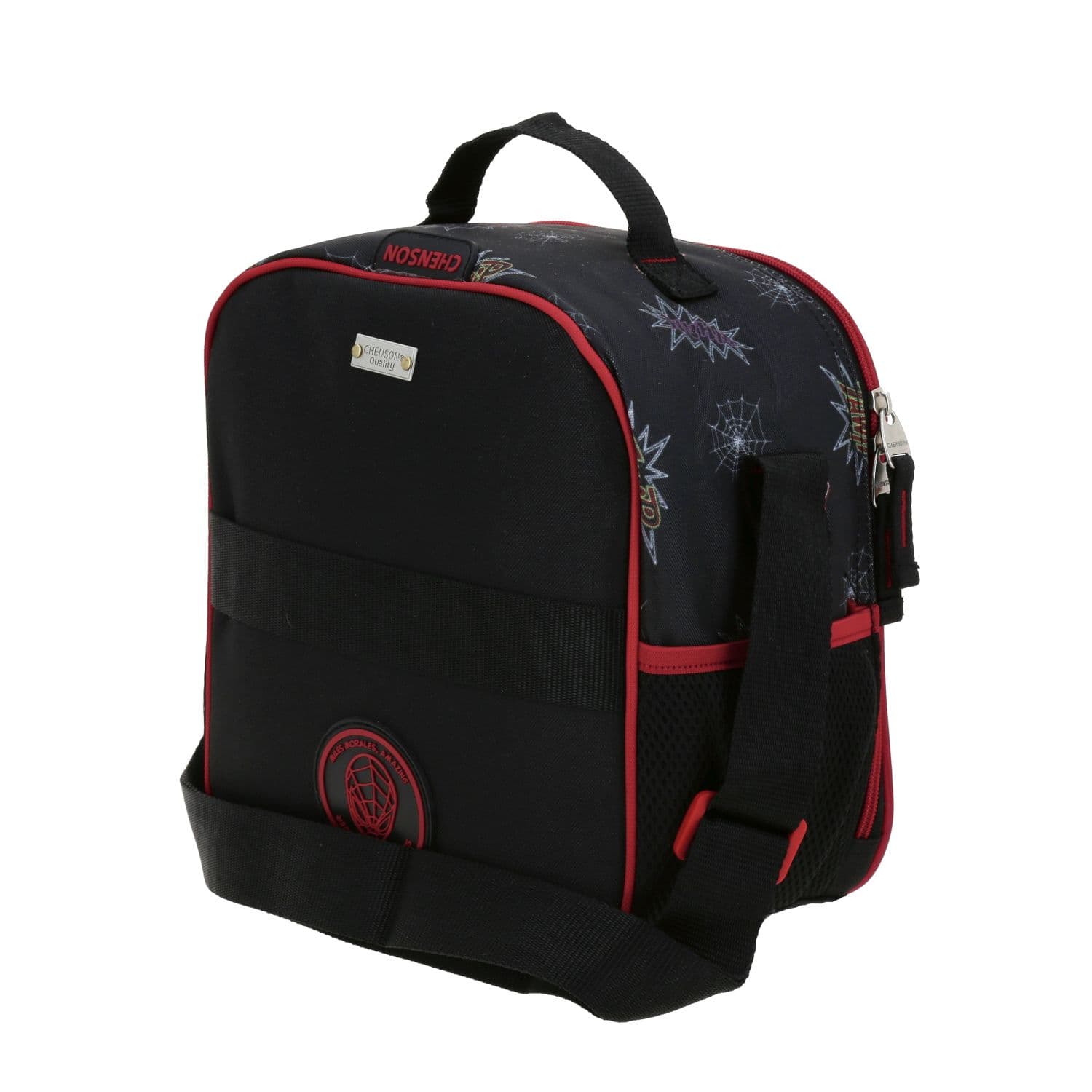 Lonchera escolar térmica Miles Morales by Chenson color negro para niño 5