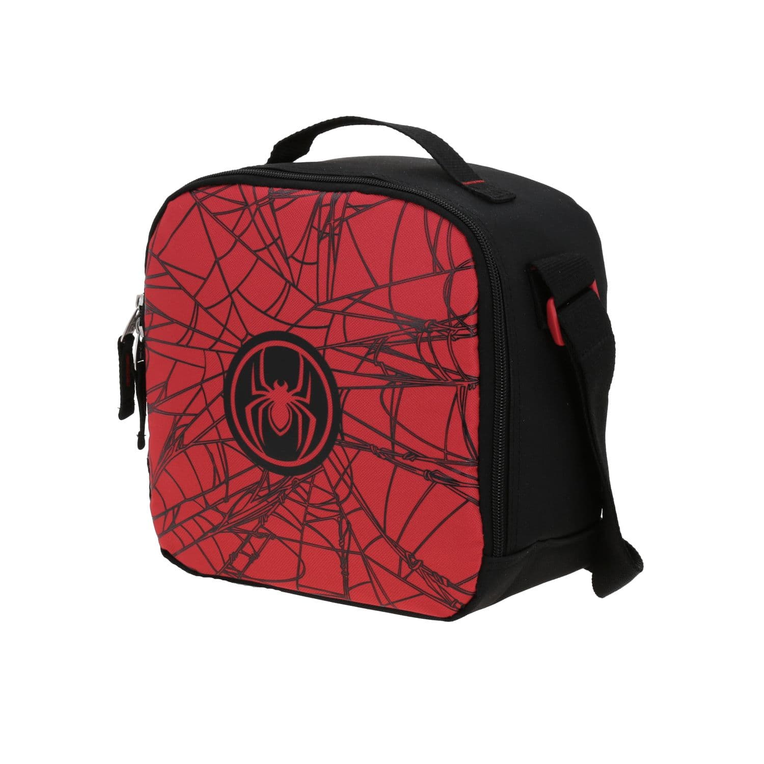 Lonchera escolar para niño Miles Morales by Chenson color negro 2