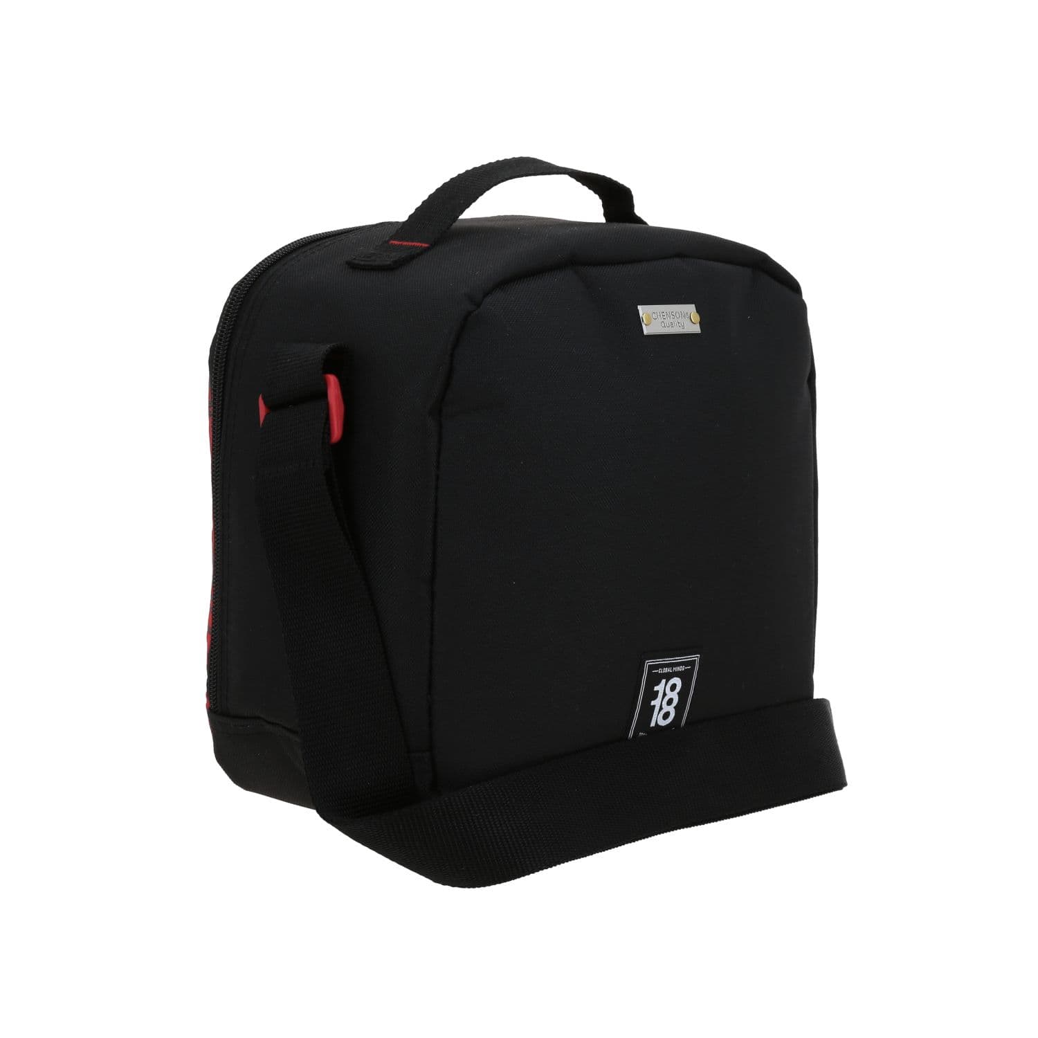 Lonchera escolar para niño Miles Morales by Chenson color negro 3