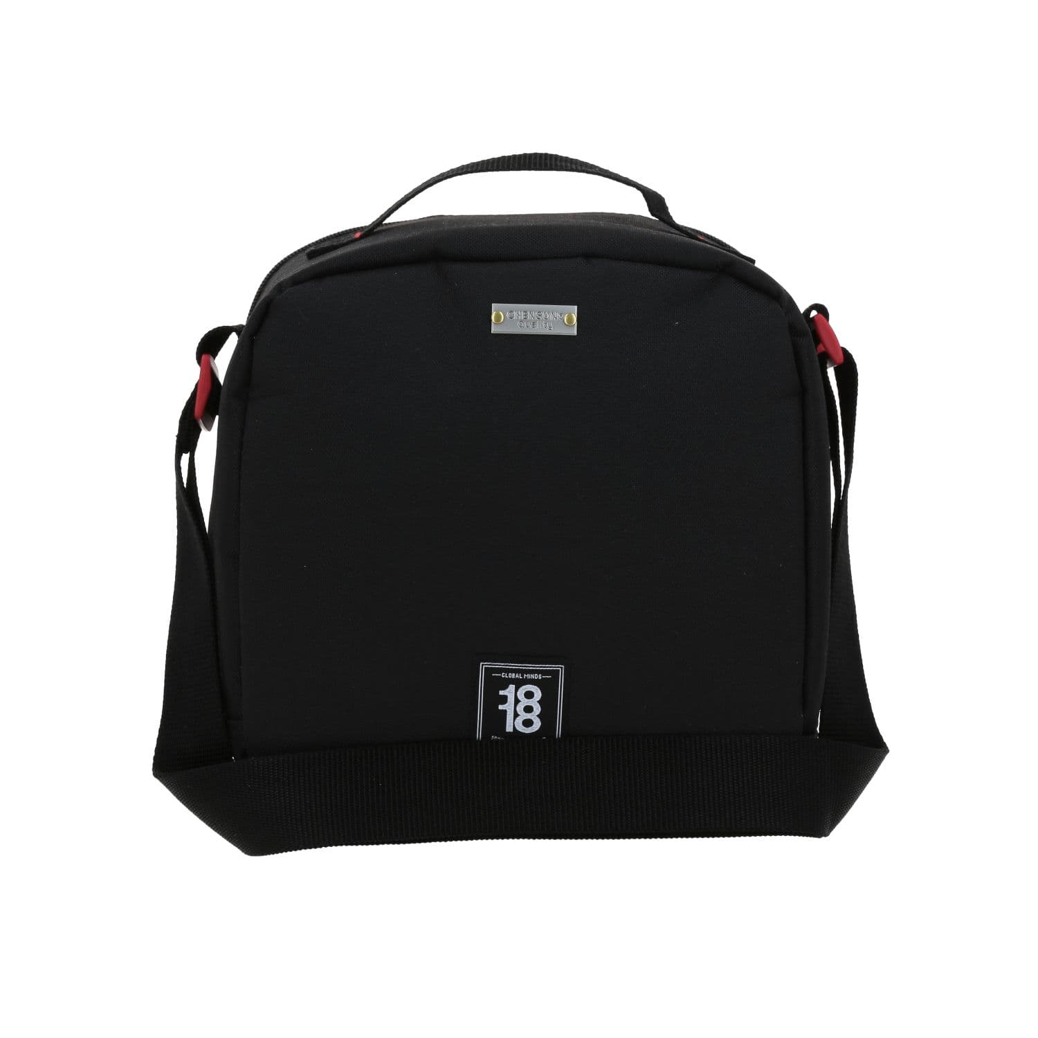 Lonchera escolar para niño Miles Morales by Chenson color negro 4