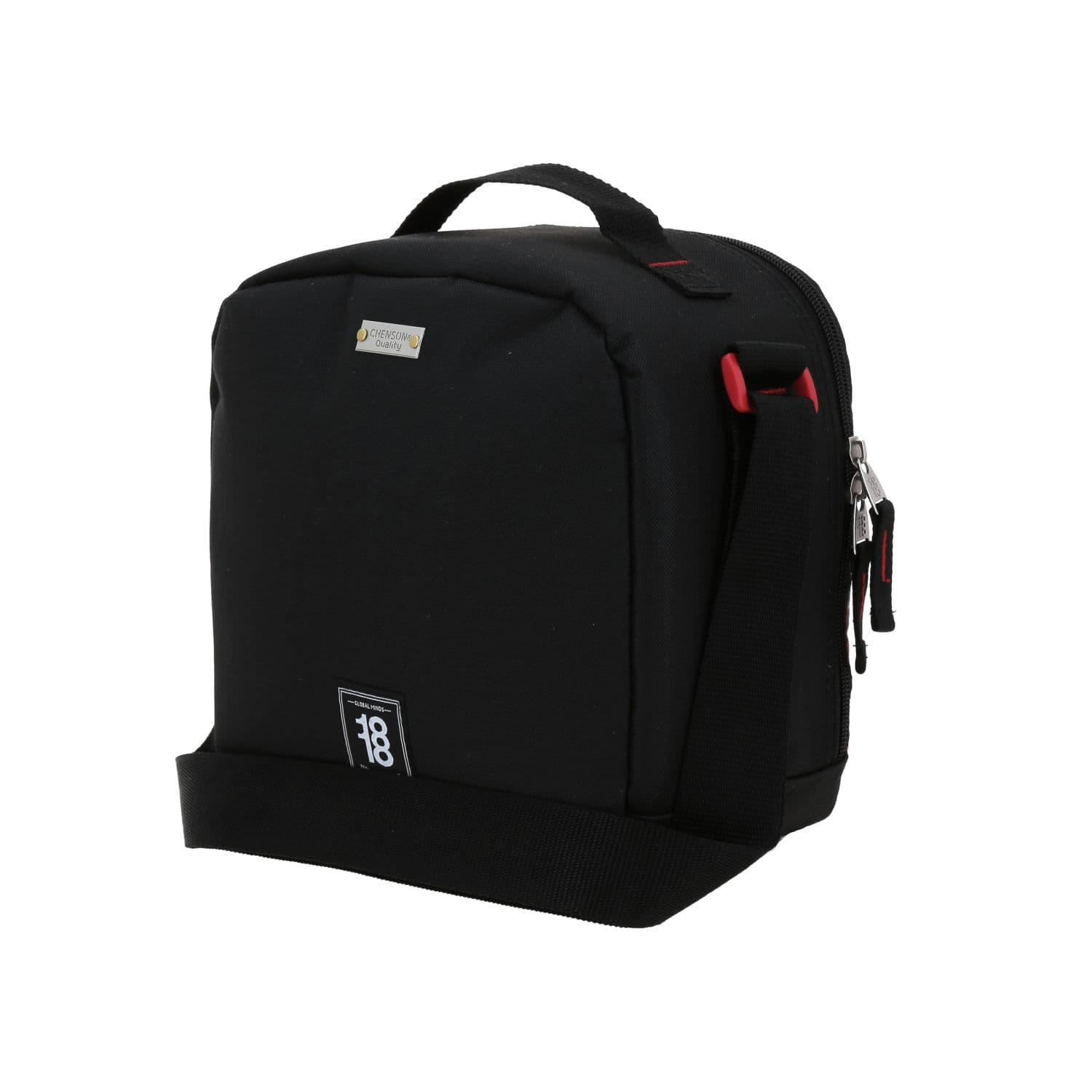 Lonchera escolar para niño Miles Morales by Chenson color negro 5