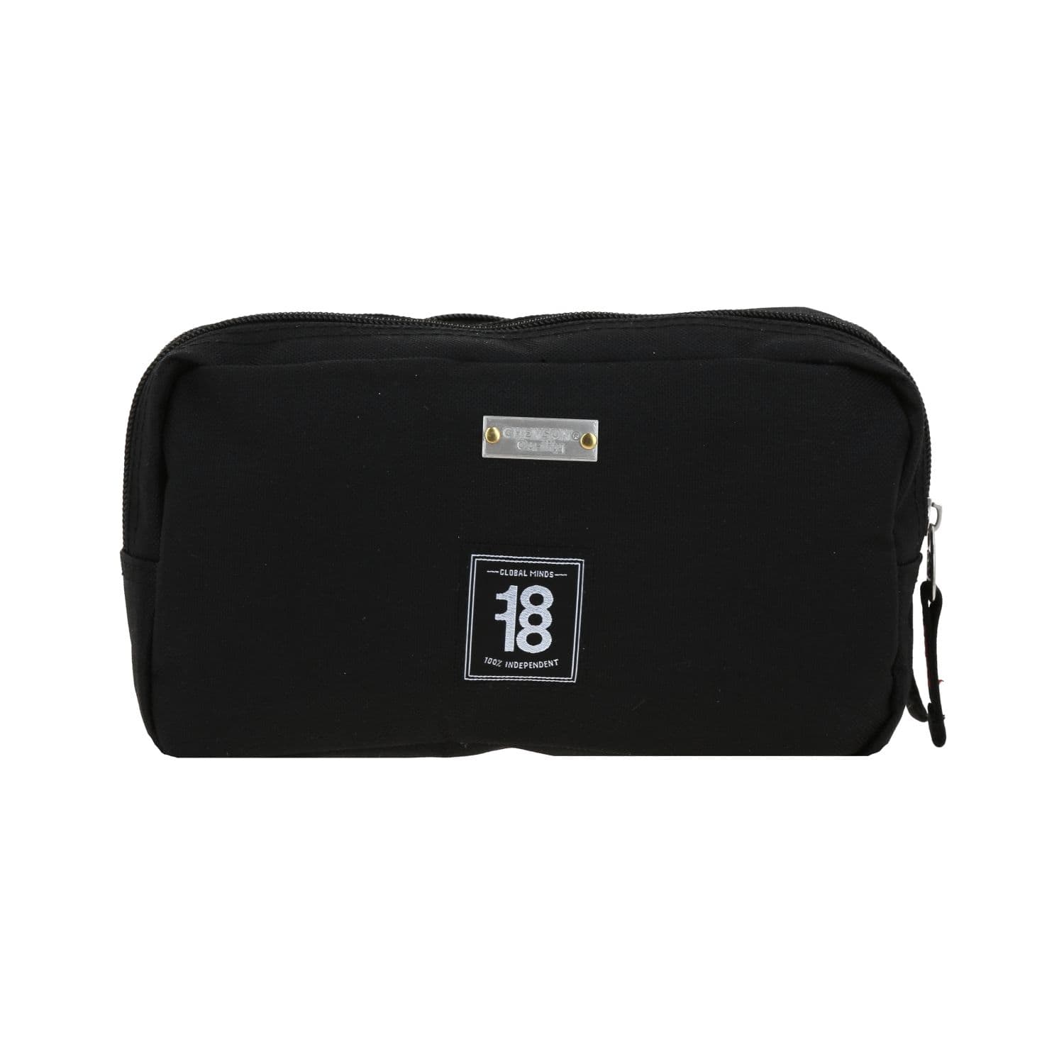 Lapicera escolar para niño Miles Morales by Chenson color negro con doble compartimento 4