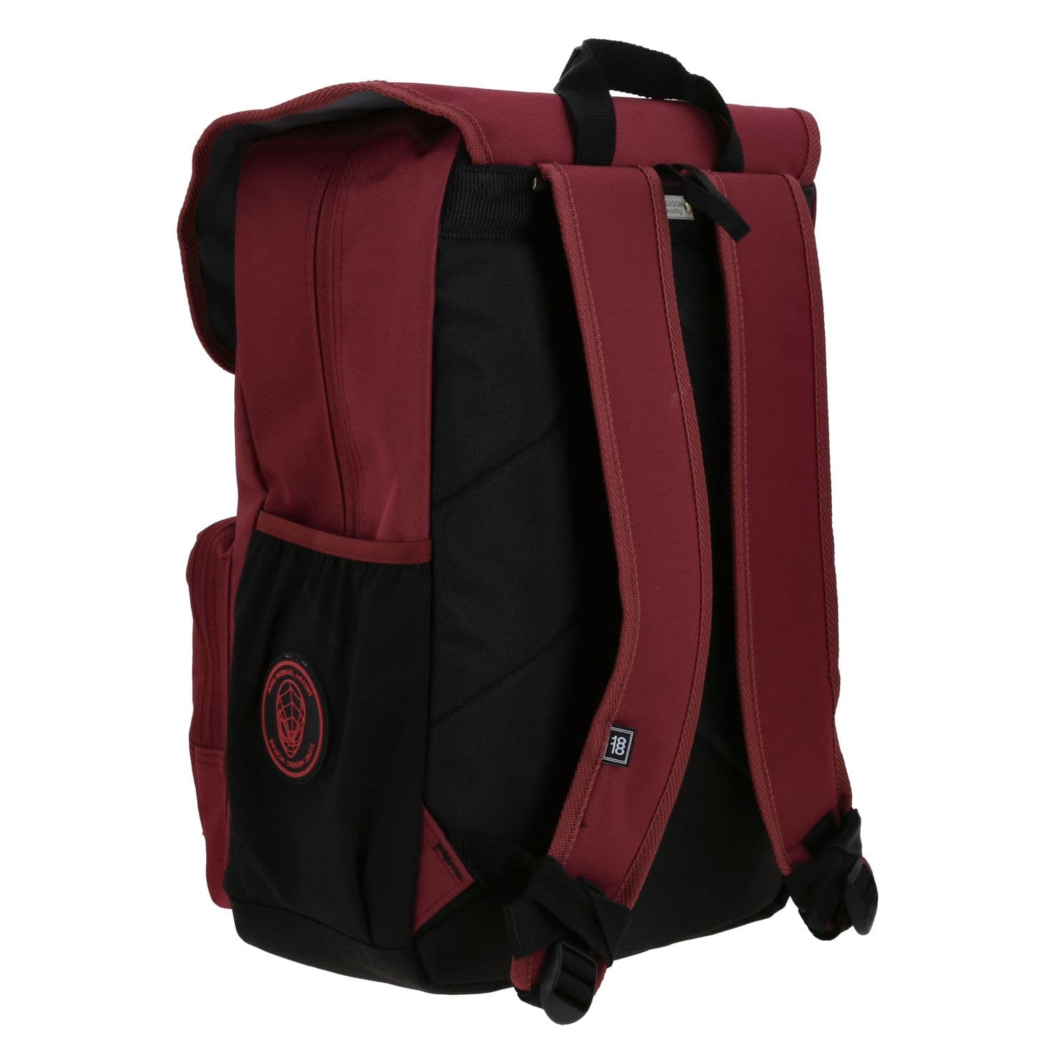 Mochila juvenil para niño Miles Morales by Chenson color rojo divertida 3