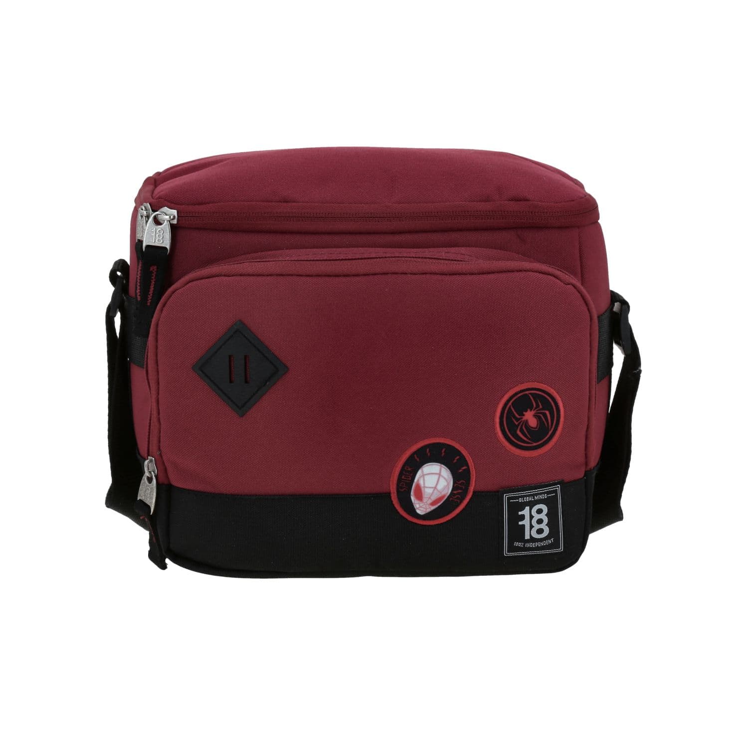 Lonchera escolar térmica roja Miles Morales by Chenson - Divertida y segura