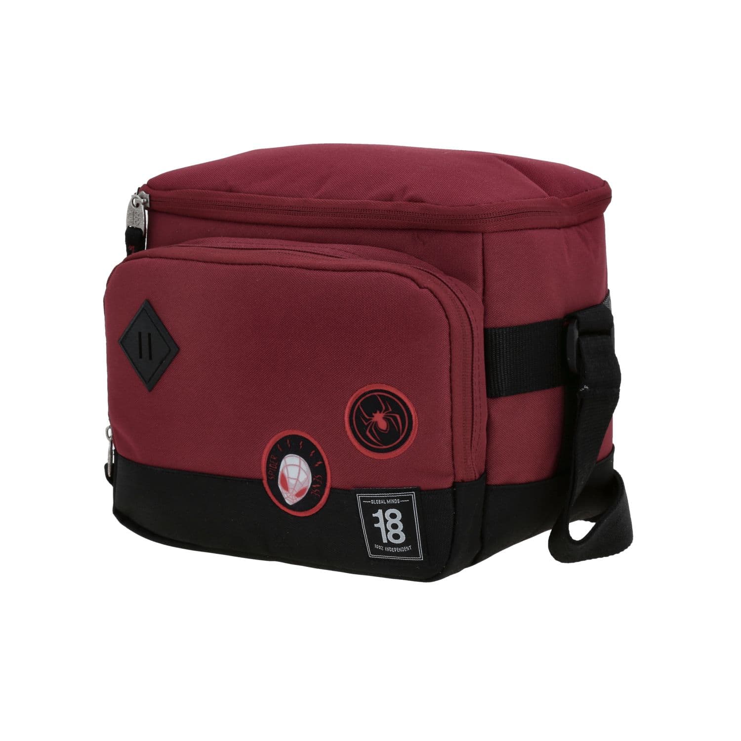 Lonchera escolar térmica roja Miles Morales by Chenson - Divertida y segura 2