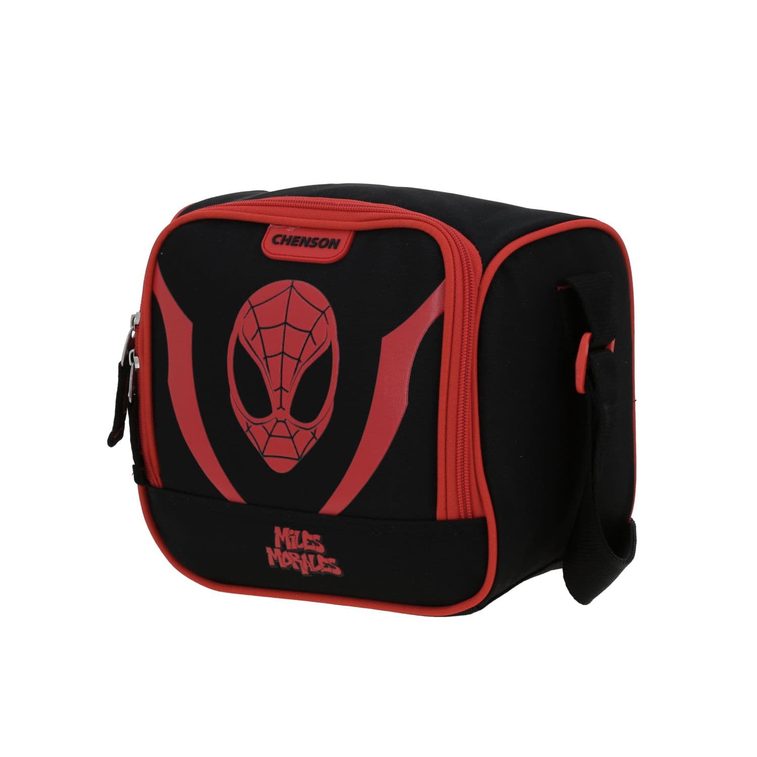 Lonchera escolar térmica Miles Morales by Chenson negra para niño 2