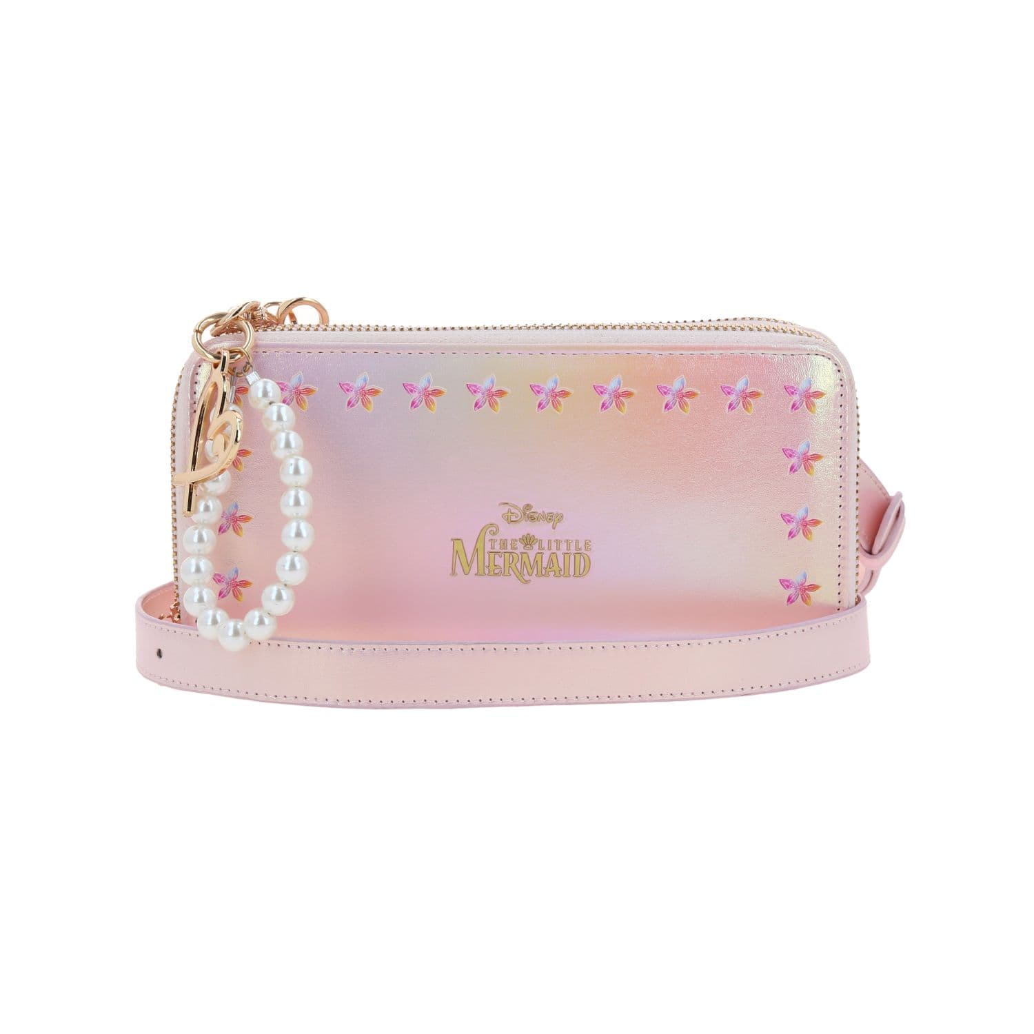 Cartera escolar para niña Princesas by Chenson color rosa con doble compartimento