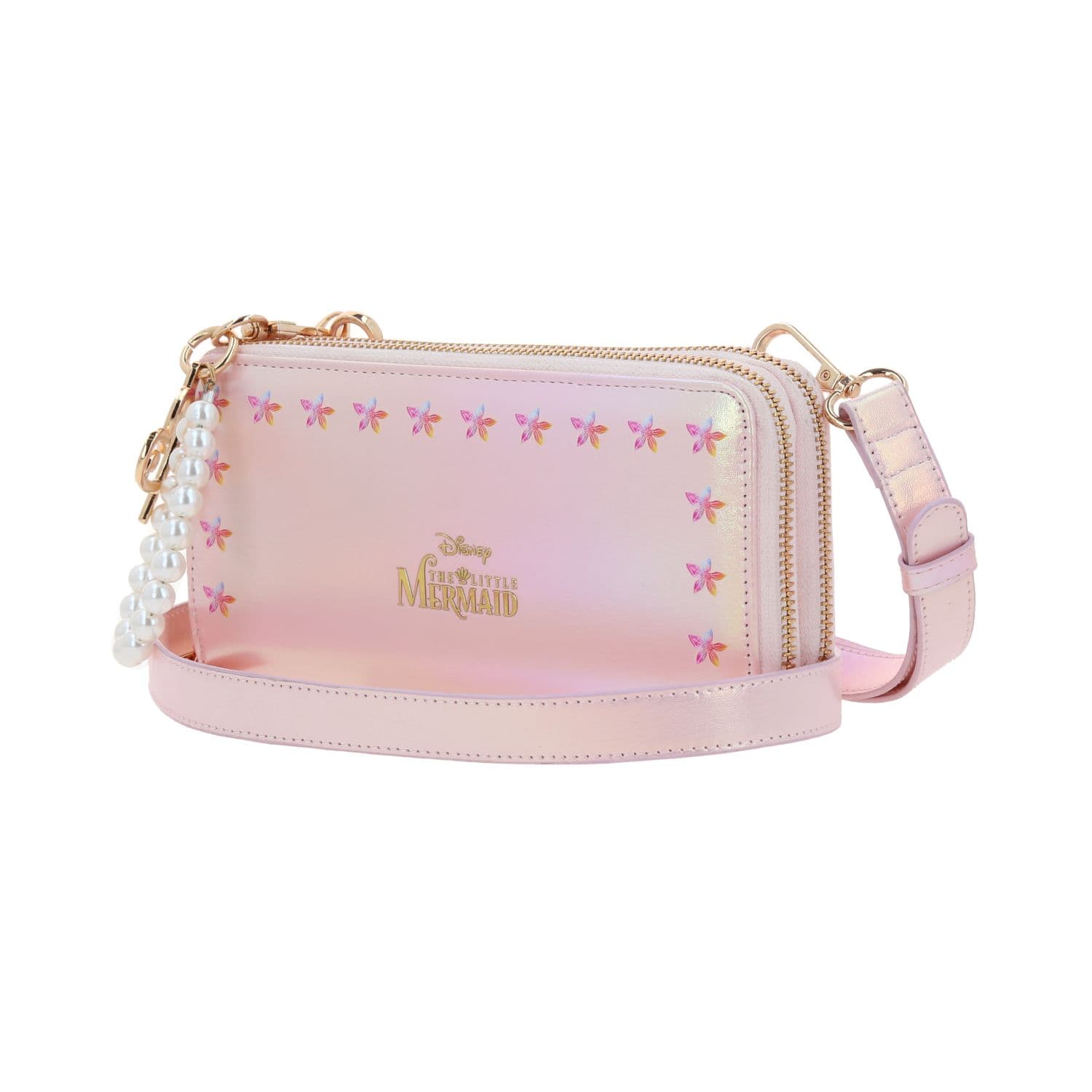 Cartera escolar para niña Princesas by Chenson color rosa con doble compartimento 2