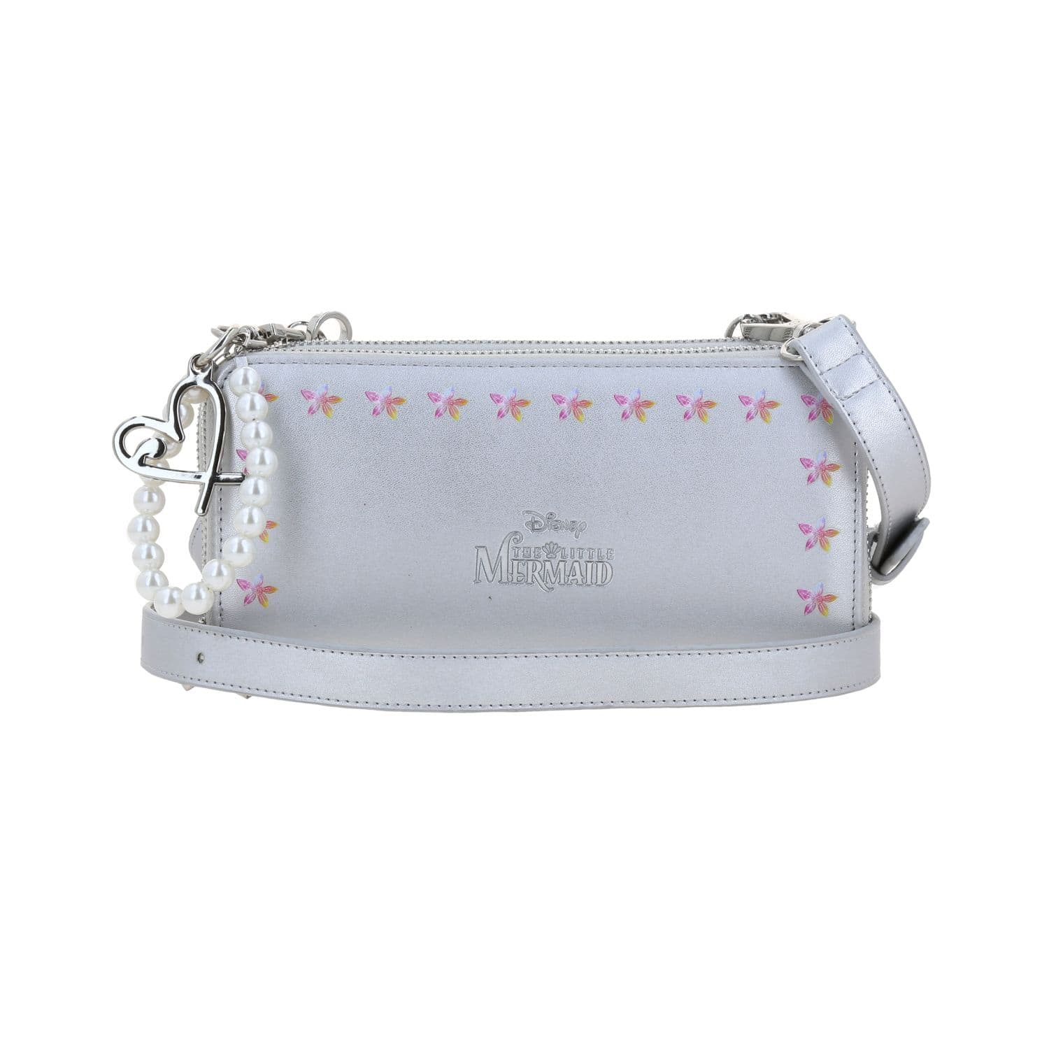 Cartera escolar para niña Princesas by Chenson Plateado Doble Compartimento