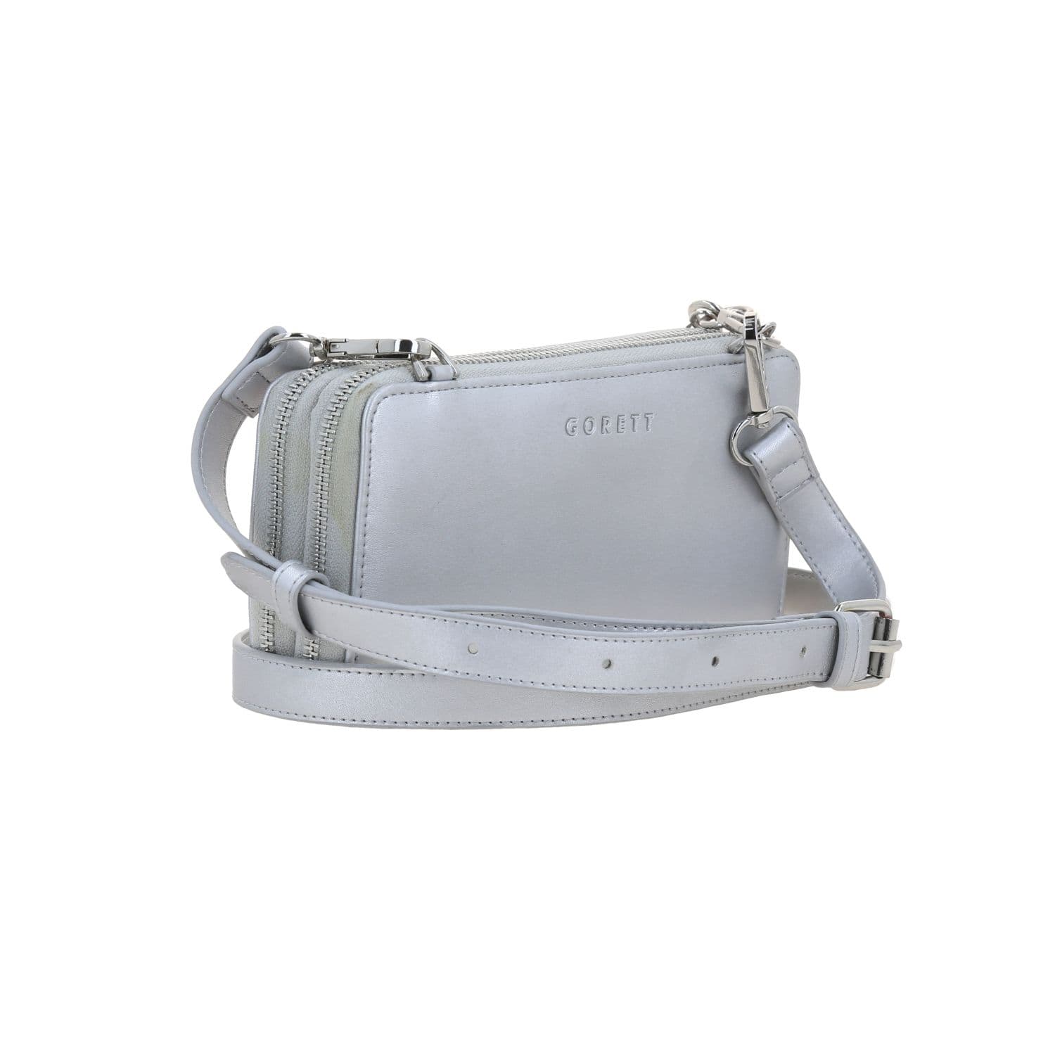 Cartera escolar para niña Princesas by Chenson Plateado Doble Compartimento 3