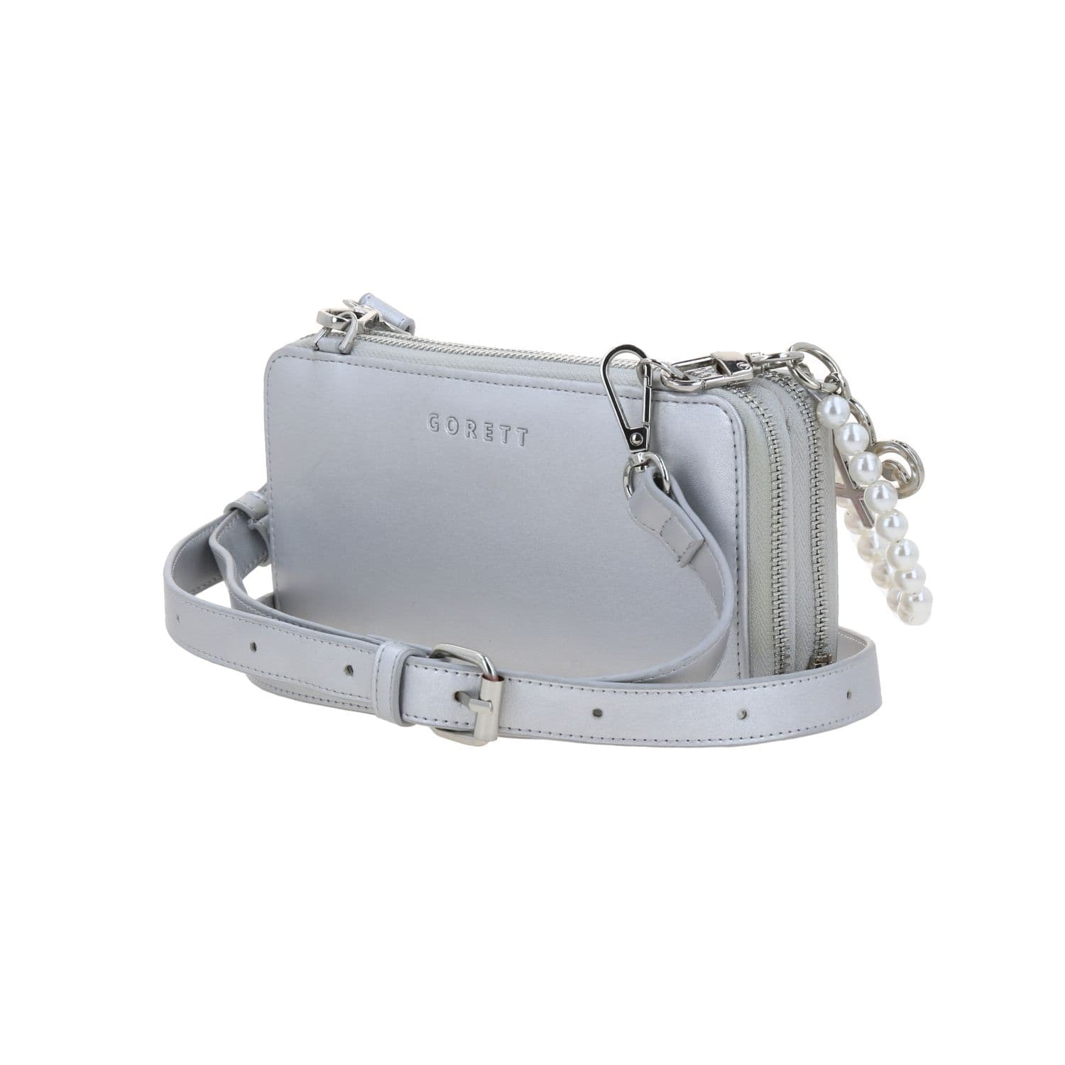 Cartera escolar para niña Princesas by Chenson Plateado Doble Compartimento 5