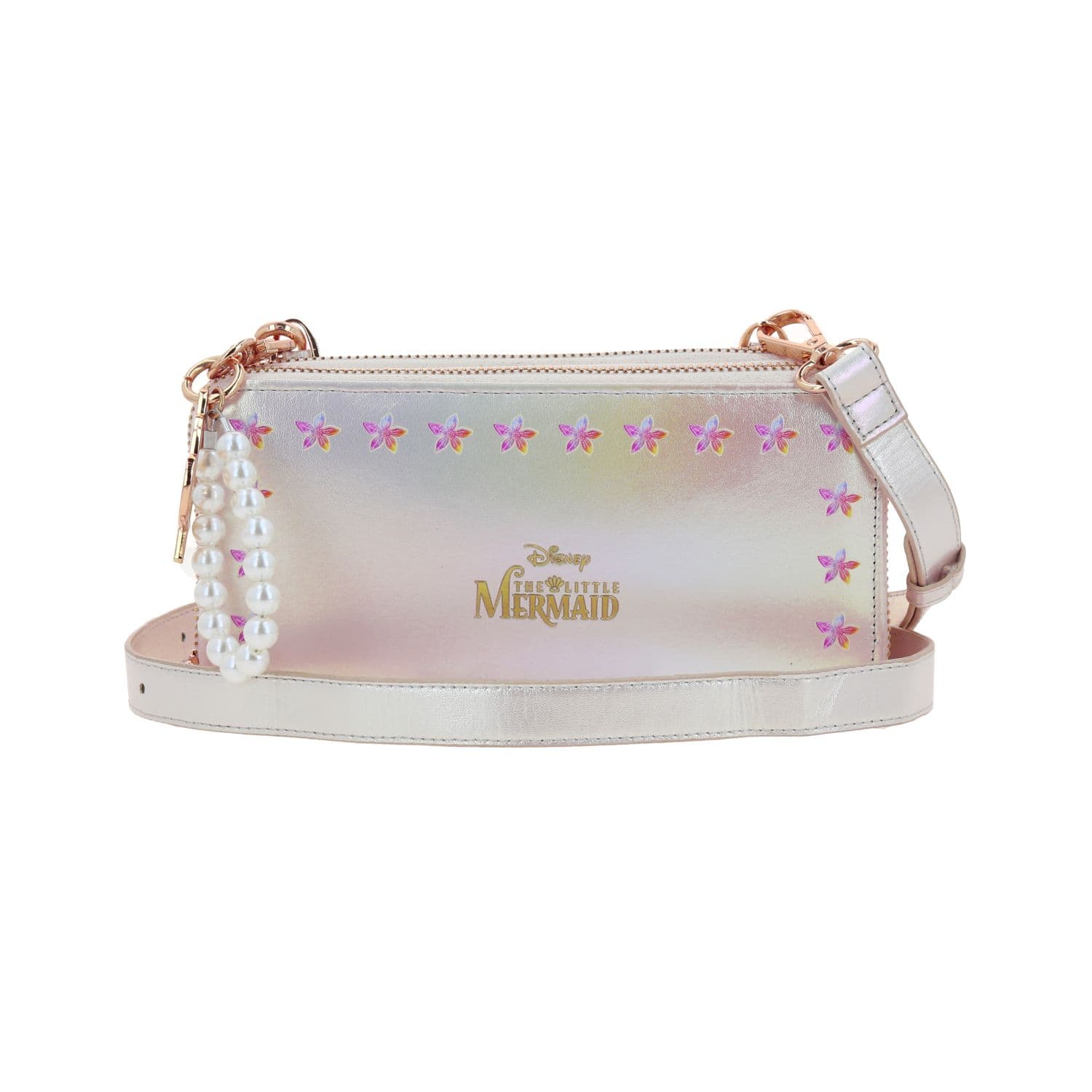 Cartera escolar para niña Princesas by Chenson color blanco duradera