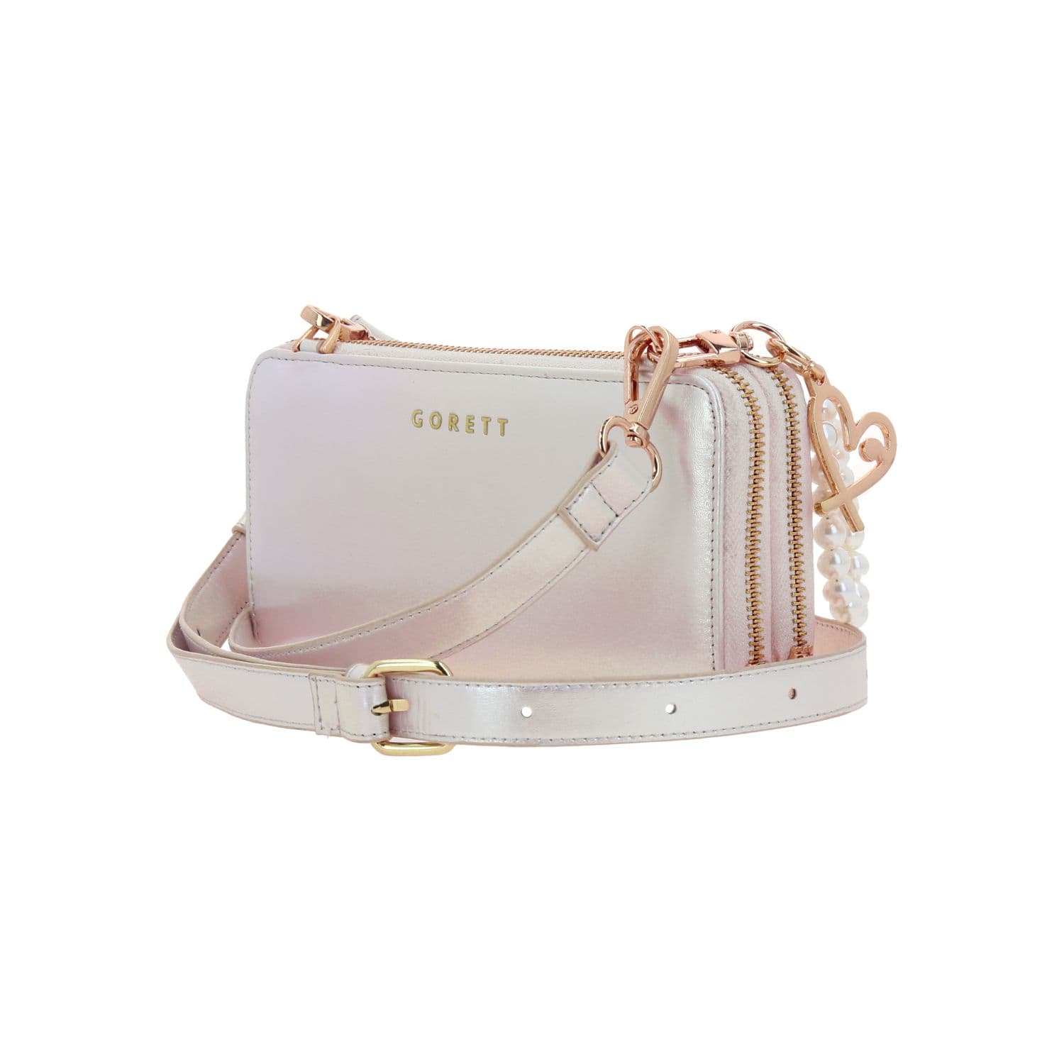 Cartera escolar para niña Princesas by Chenson color blanco duradera 5