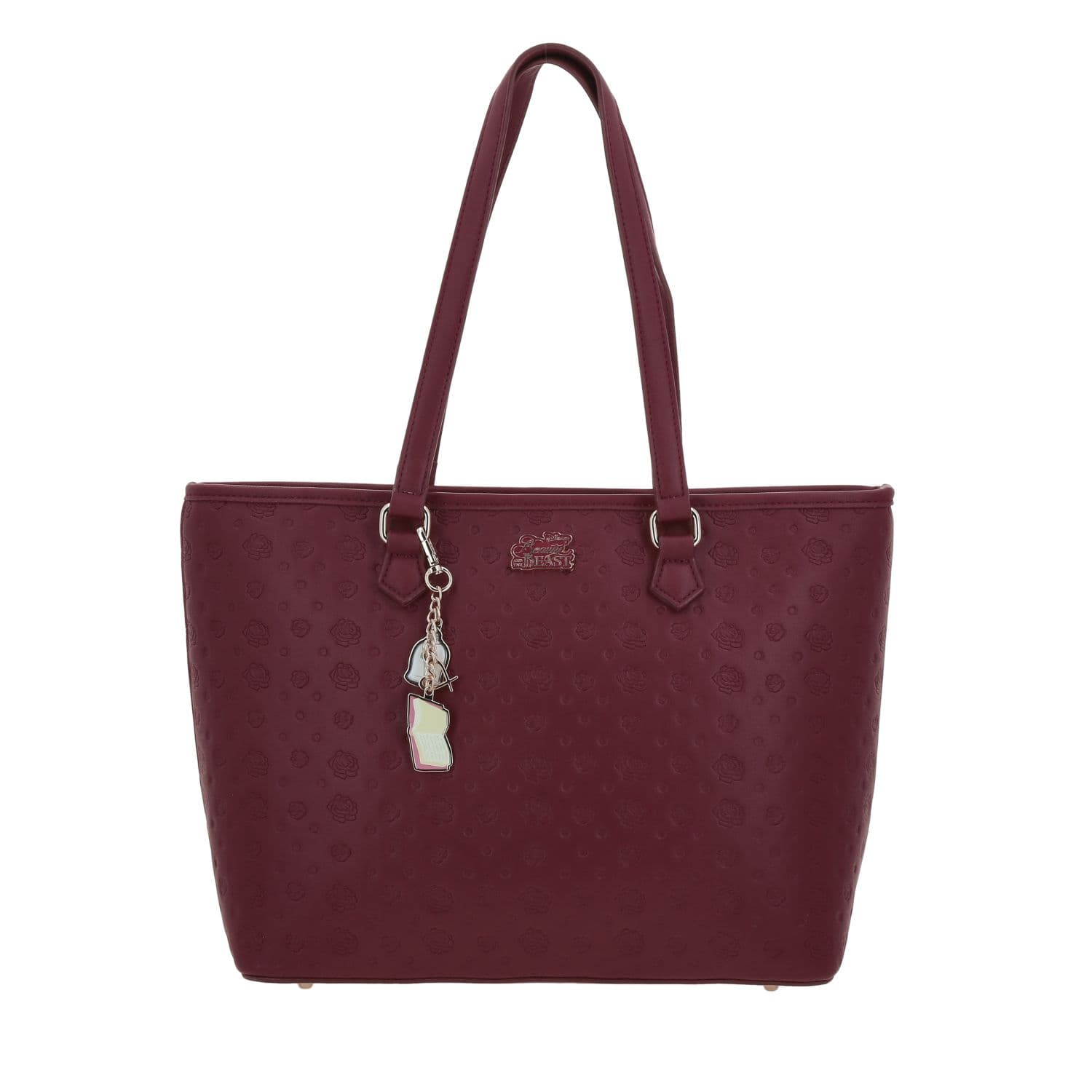 Bolsa grande para dama Princesas by Chenson Magenta para niña escolar