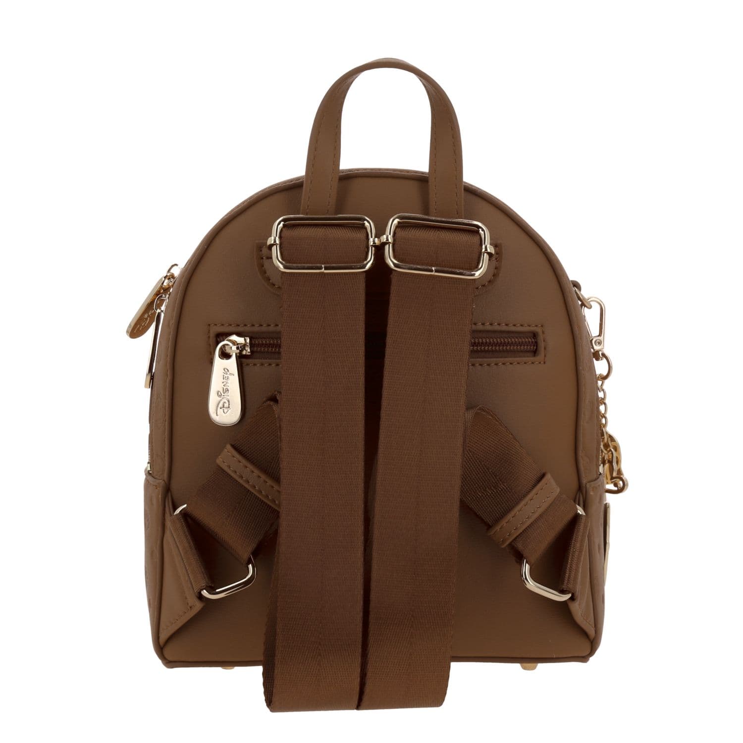 Mochila escolar para niña Princesas by Chenson color café duradera y divertida 4