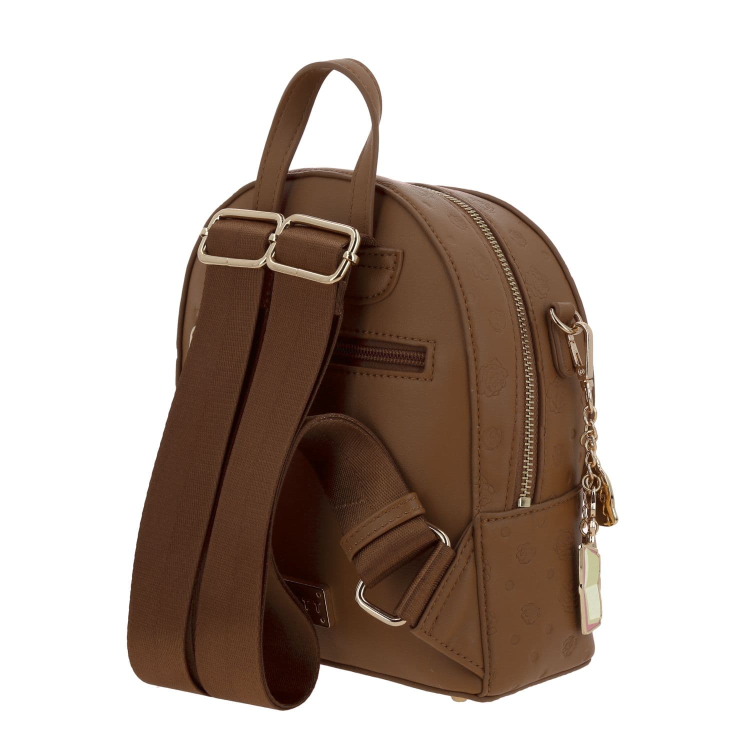 Mochila escolar para niña Princesas by Chenson color café duradera y divertida 5