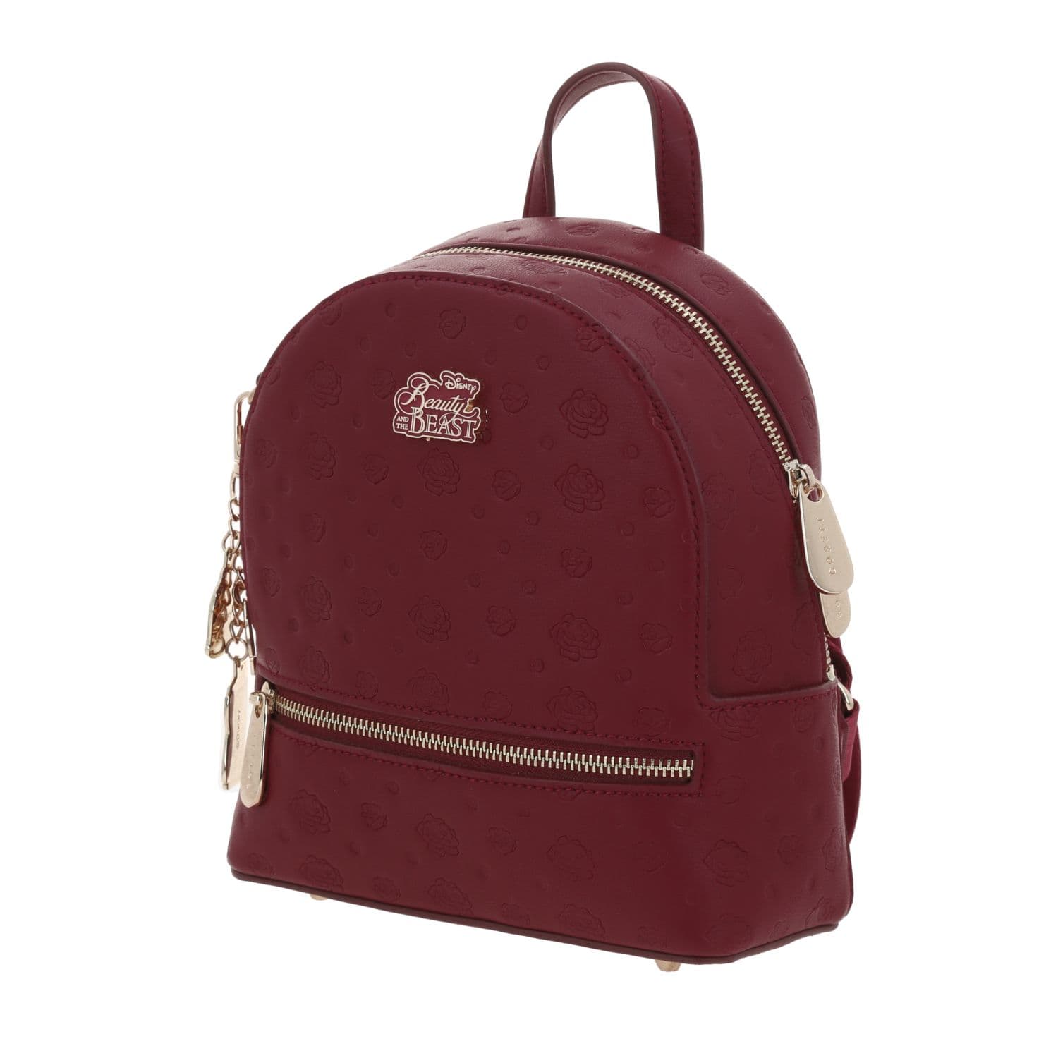 Mochila escolar para niña Princesas by Chenson magenta con múltiples bolsillos 2